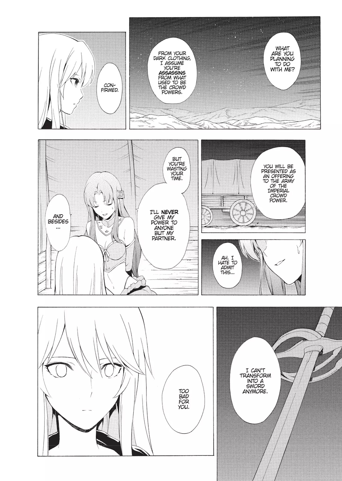 Seiken no Katanakaji Chapter 34 page 8 - Chapter 34: Last Wind (Part 1)