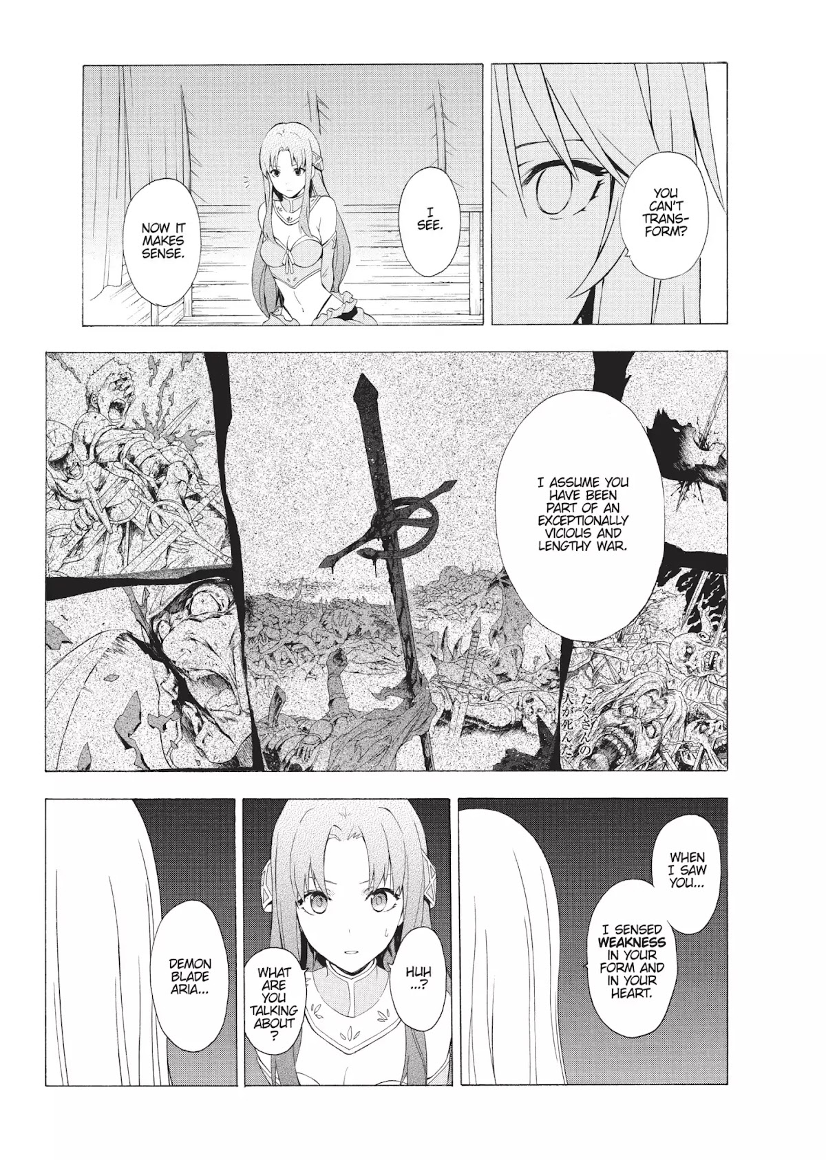 Seiken no Katanakaji Chapter 34 page 9 - Chapter 34: Last Wind (Part 1)