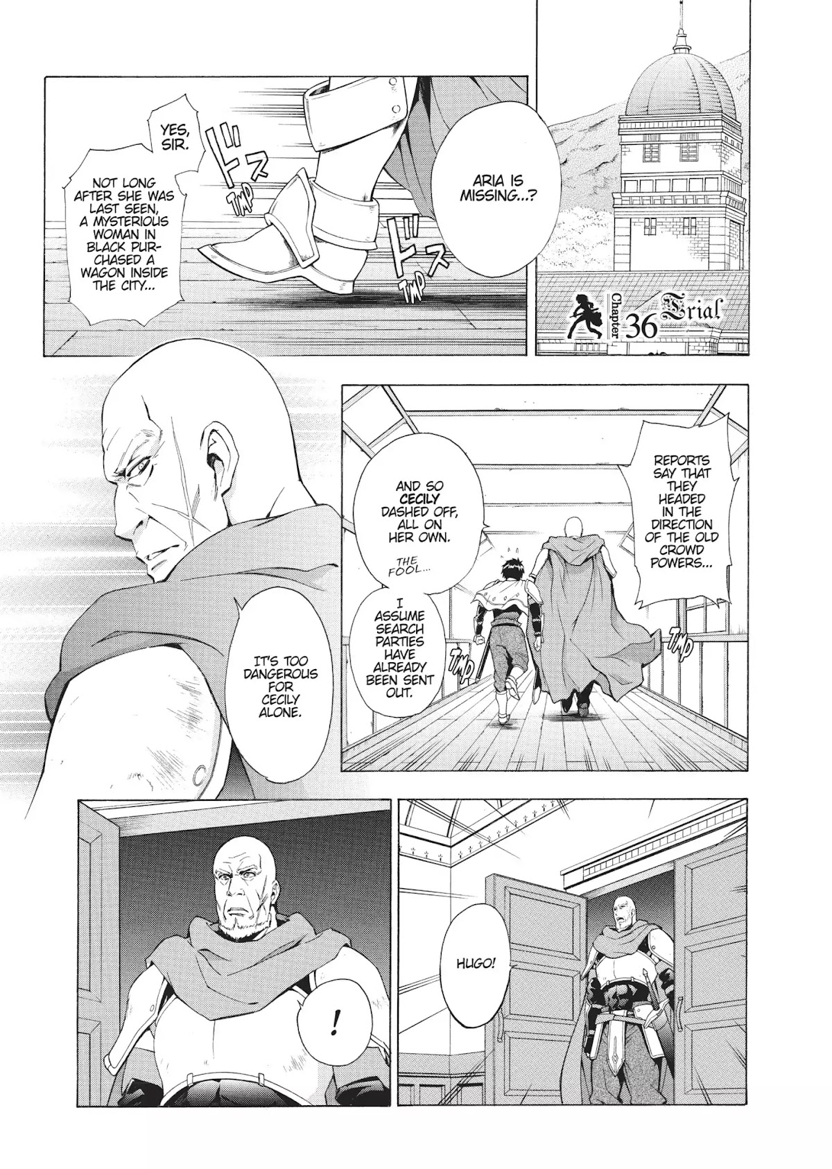 Seiken no Katanakaji Chapter 36 page 1 - Chapter 36: Trial