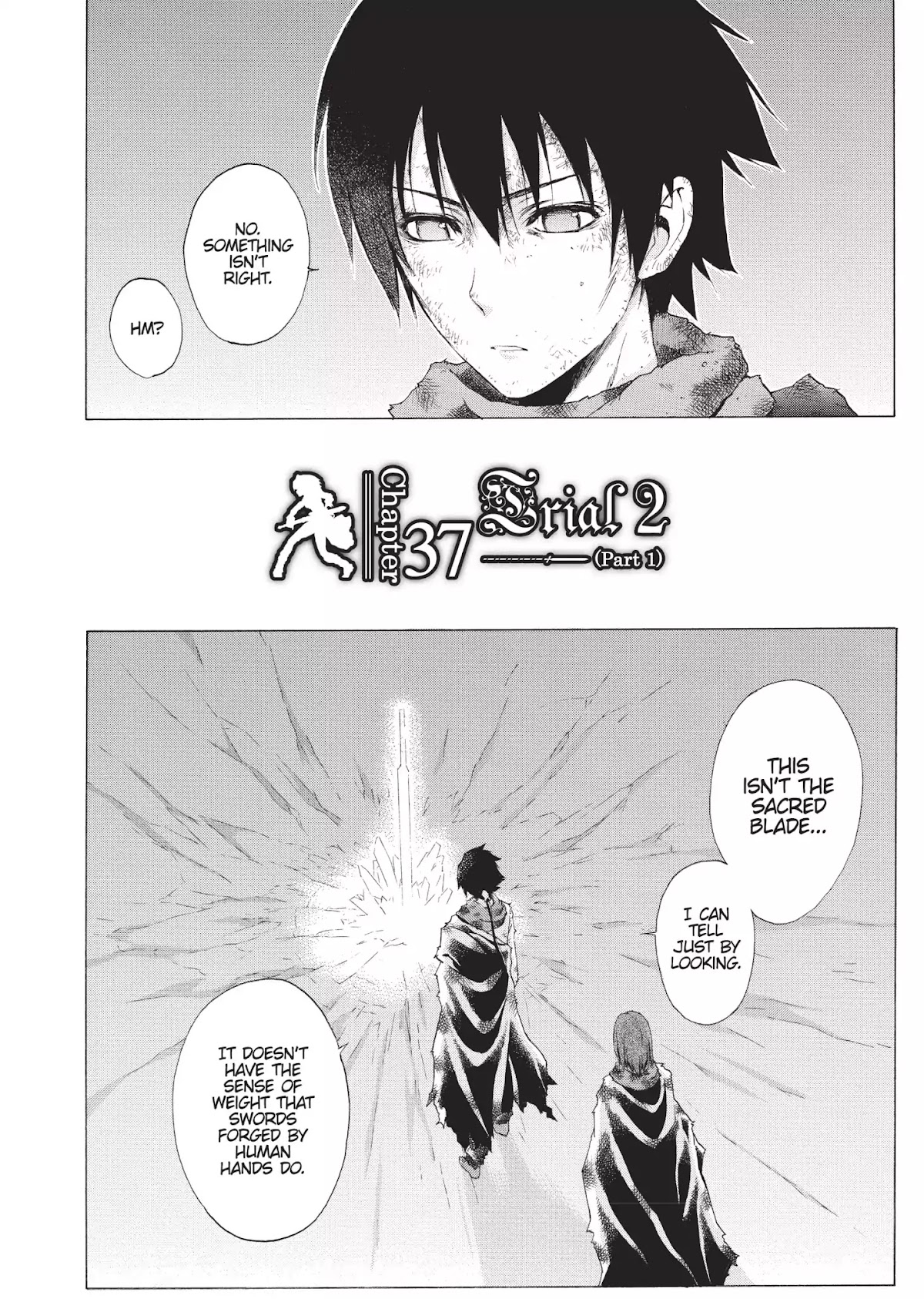 Seiken no Katanakaji Chapter 37 page 8 - Chapter 37: Trial 2 (Part 1)