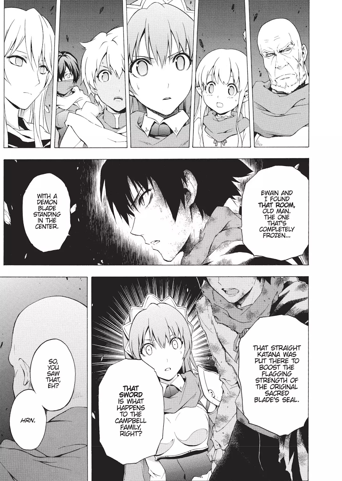 Seiken no Katanakaji Chapter 39 page 10 - Chapter 39: Trial 2 (Part 3)