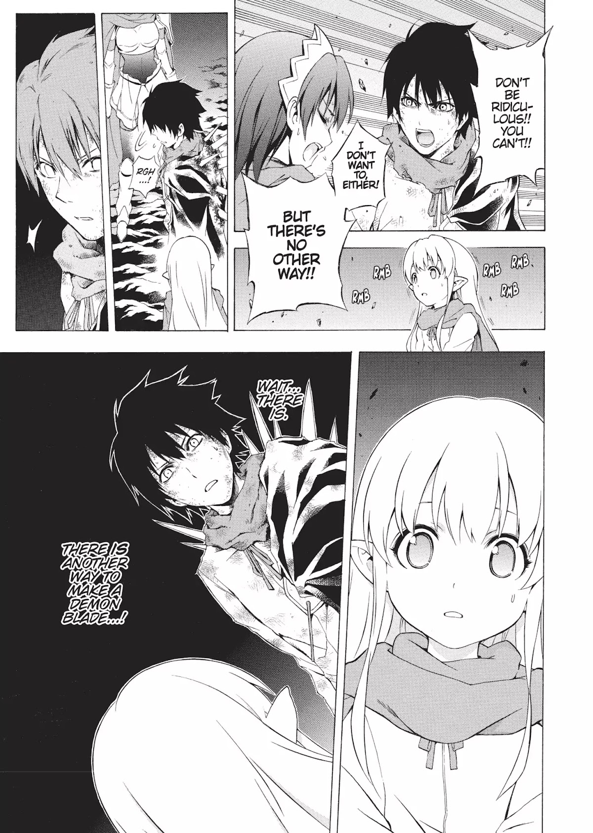 Seiken no Katanakaji Chapter 39 page 12 - Chapter 39: Trial 2 (Part 3)