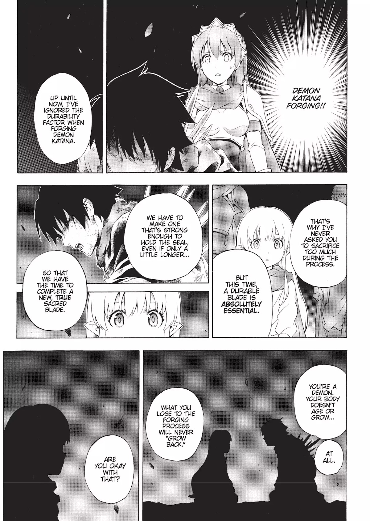 Seiken no Katanakaji Chapter 39 page 14 - Chapter 39: Trial 2 (Part 3)