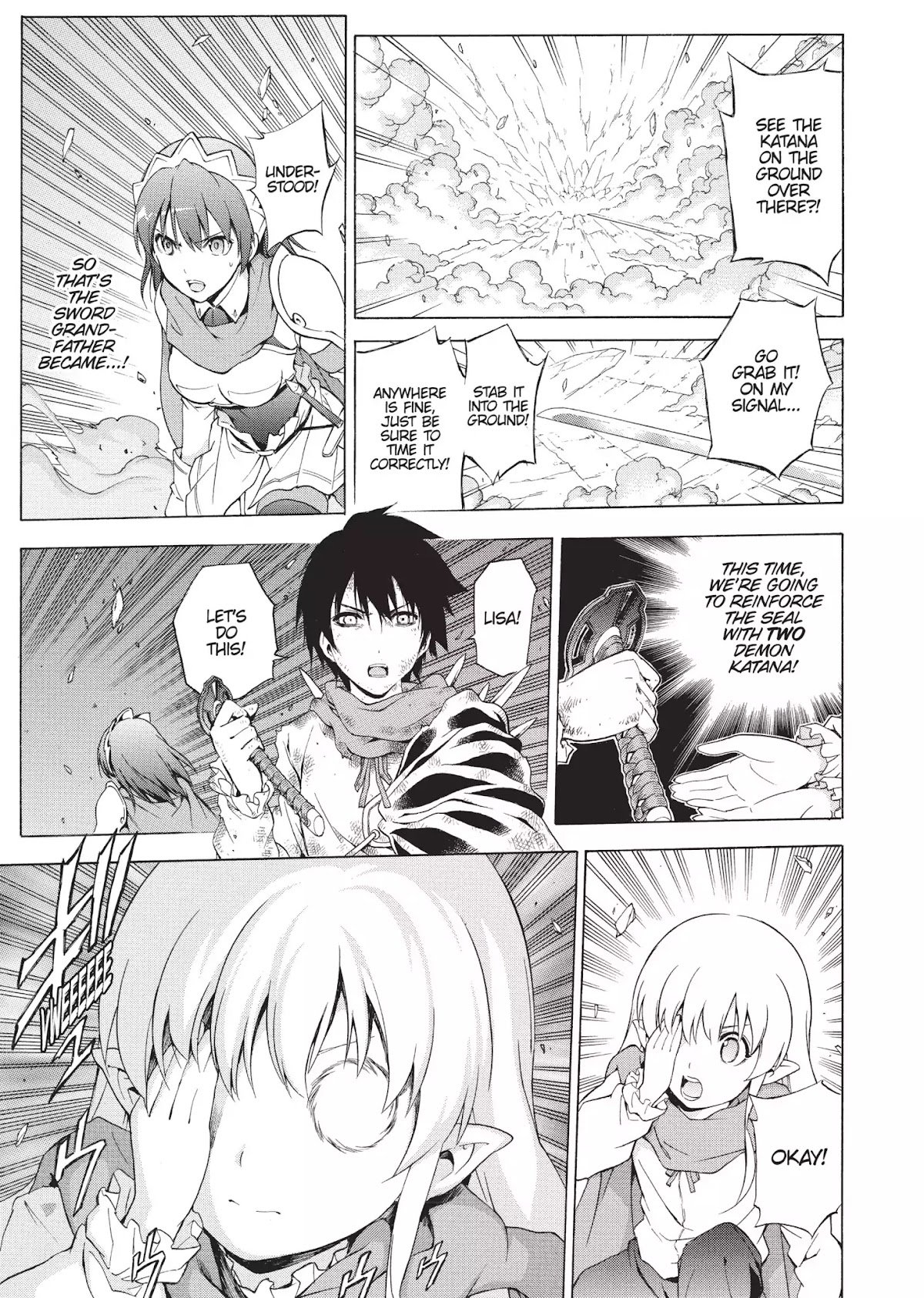 Seiken no Katanakaji Chapter 39 page 18 - Chapter 39: Trial 2 (Part 3)