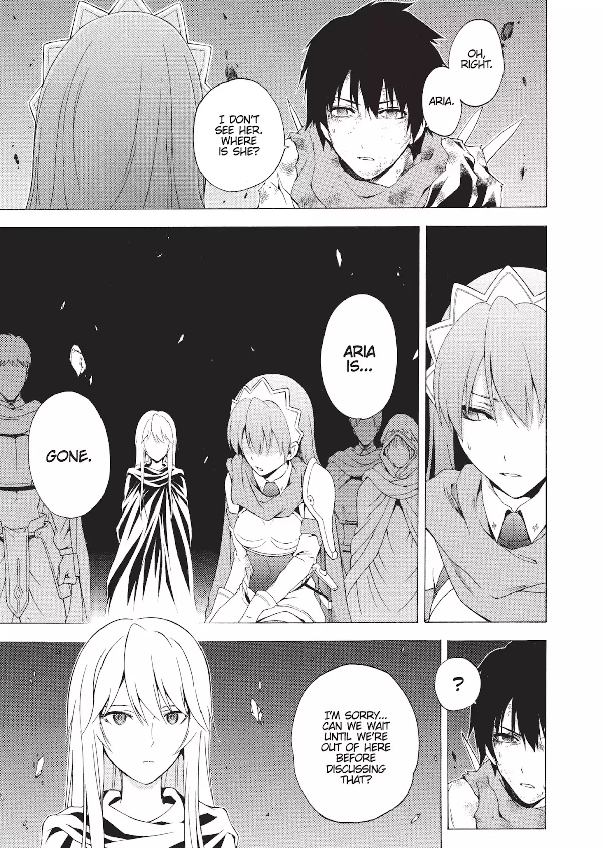 Seiken no Katanakaji Chapter 39 page 8 - Chapter 39: Trial 2 (Part 3)
