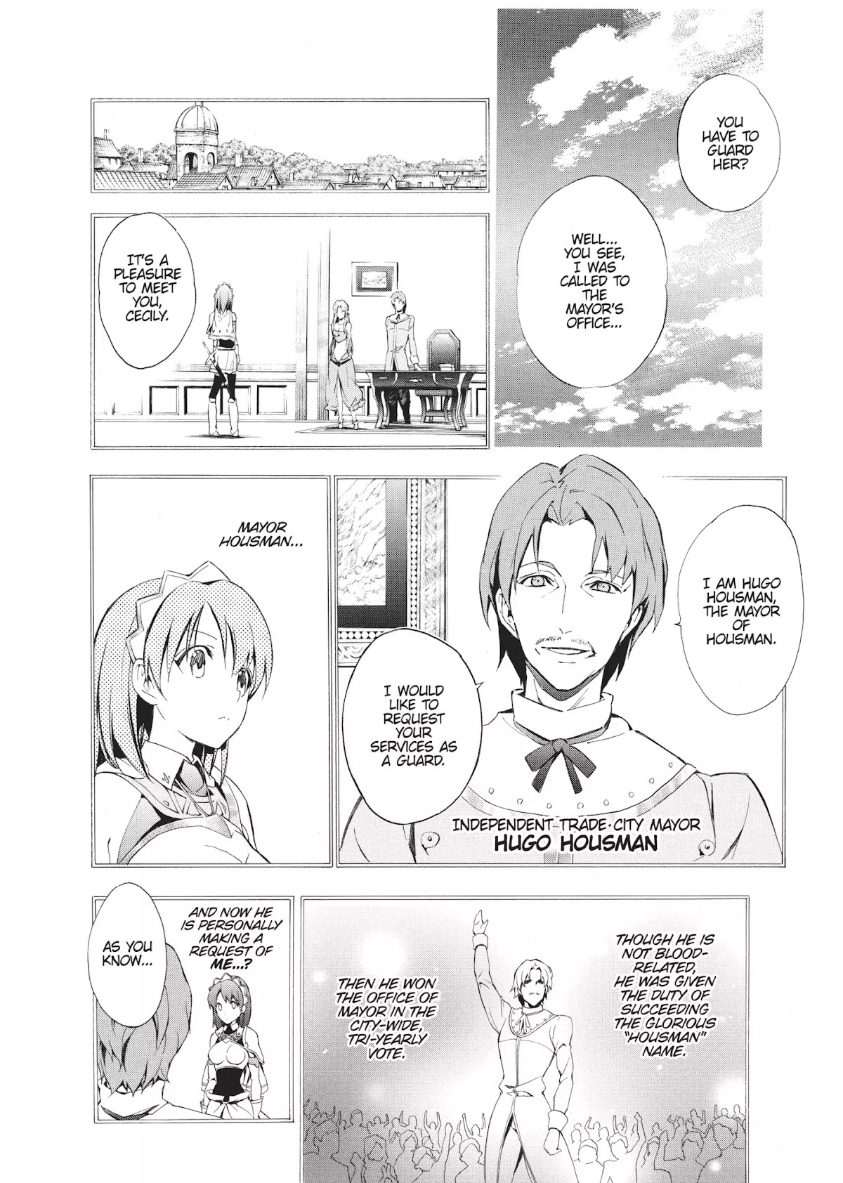 Seiken no Katanakaji Chapter 4 page 14 - Chapter 4: Girl