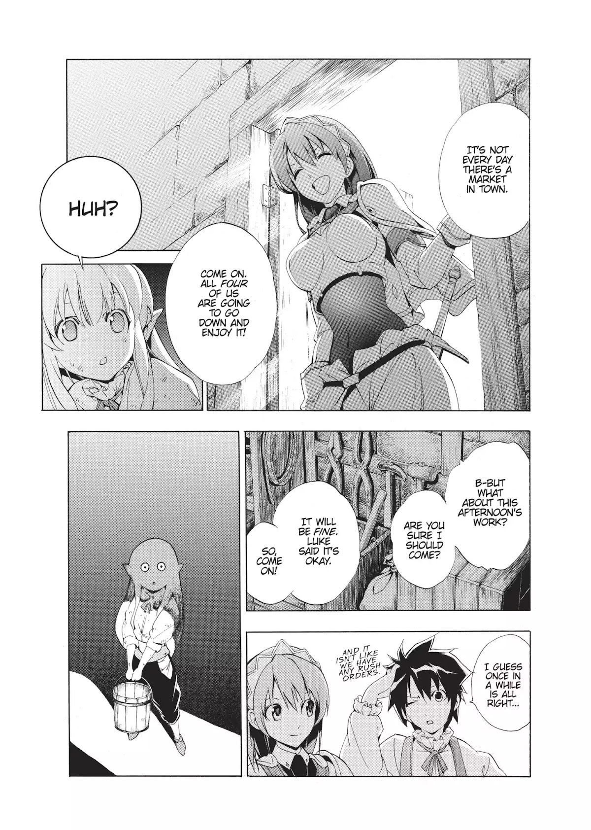 Seiken no Katanakaji Chapter 4 page 23 - Chapter 4: Girl
