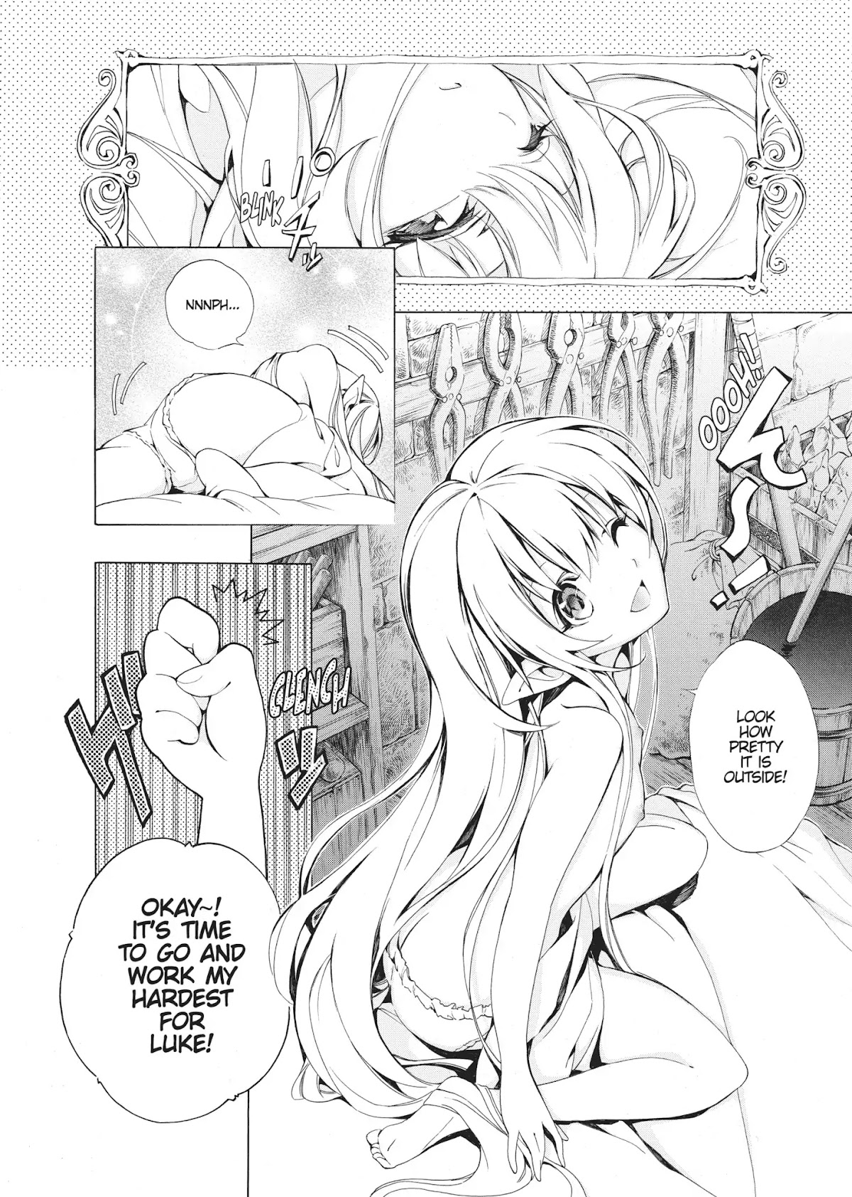 Seiken no Katanakaji Chapter 4 page 8 - Chapter 4: Girl