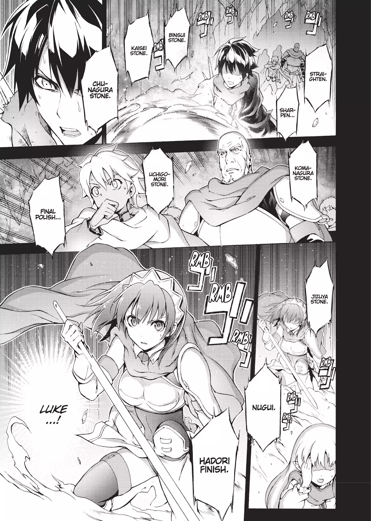 Seiken no Katanakaji Chapter 40 page 11 - Chapter 40: Trial 2 (Part 4)
