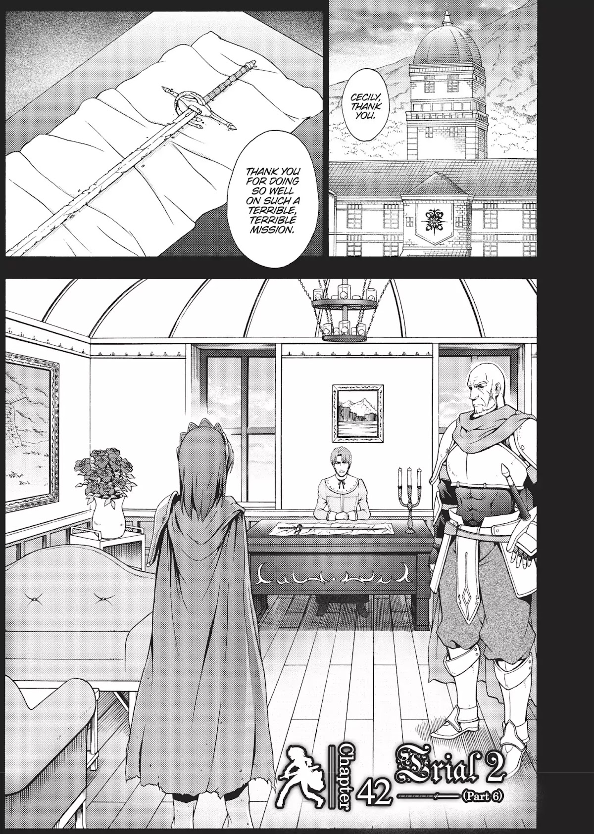Seiken no Katanakaji Chapter 42 page 1 - Chapter 42: Trial 2 (Part 6)