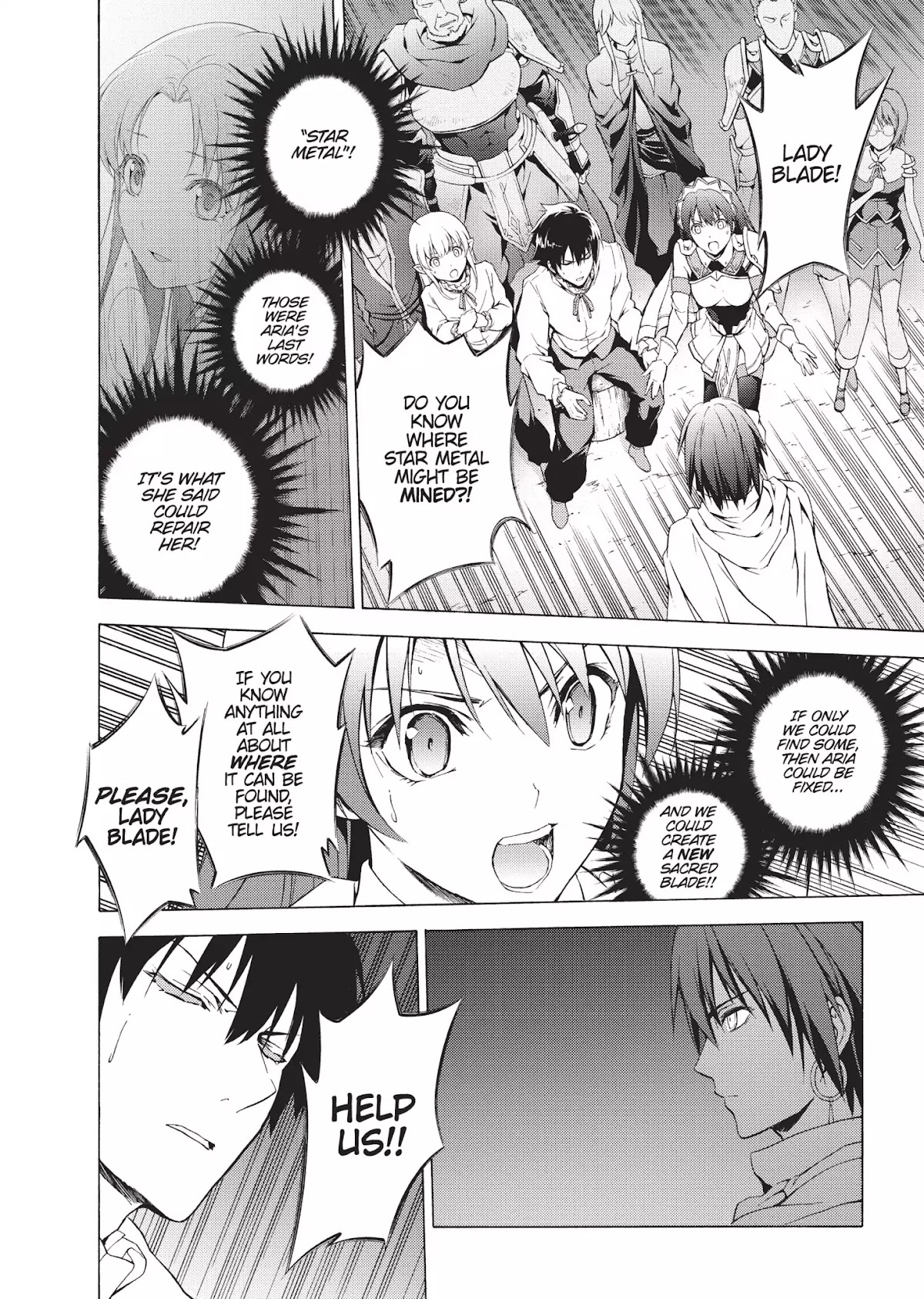 Seiken no Katanakaji Chapter 46 page 8 - Chapter 46: Old Sword (Part 2)
