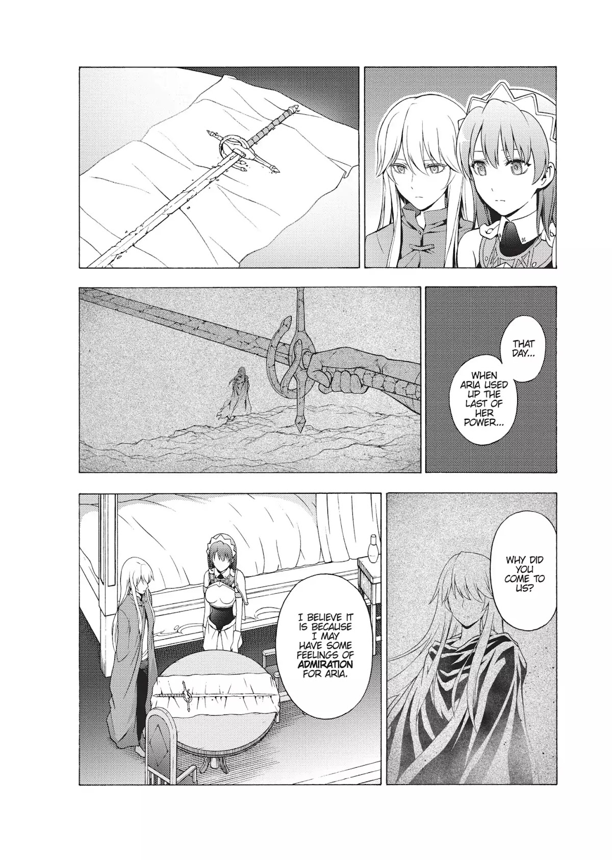 Seiken no Katanakaji Chapter 47 page 12 - Chapter 47: Sacred Sword (Part 1)