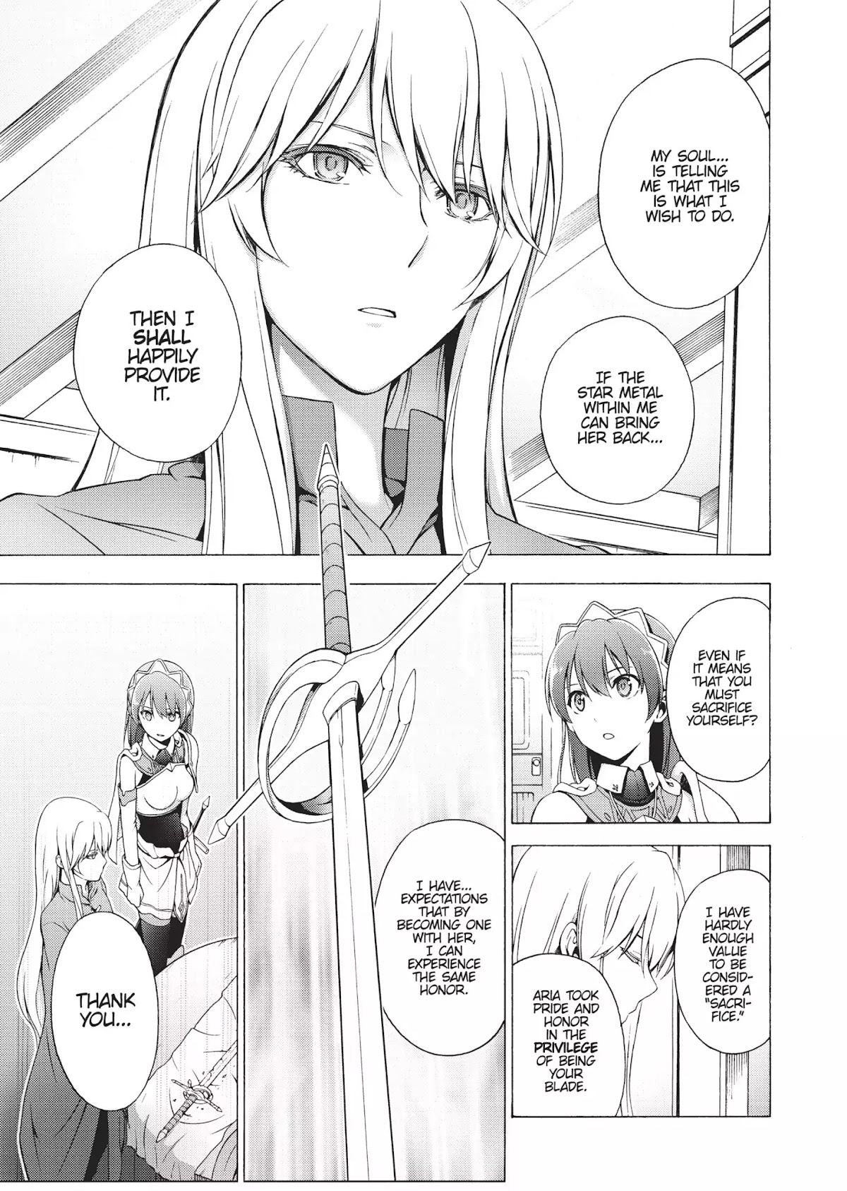 Seiken no Katanakaji Chapter 47 page 15 - Chapter 47: Sacred Sword (Part 1)
