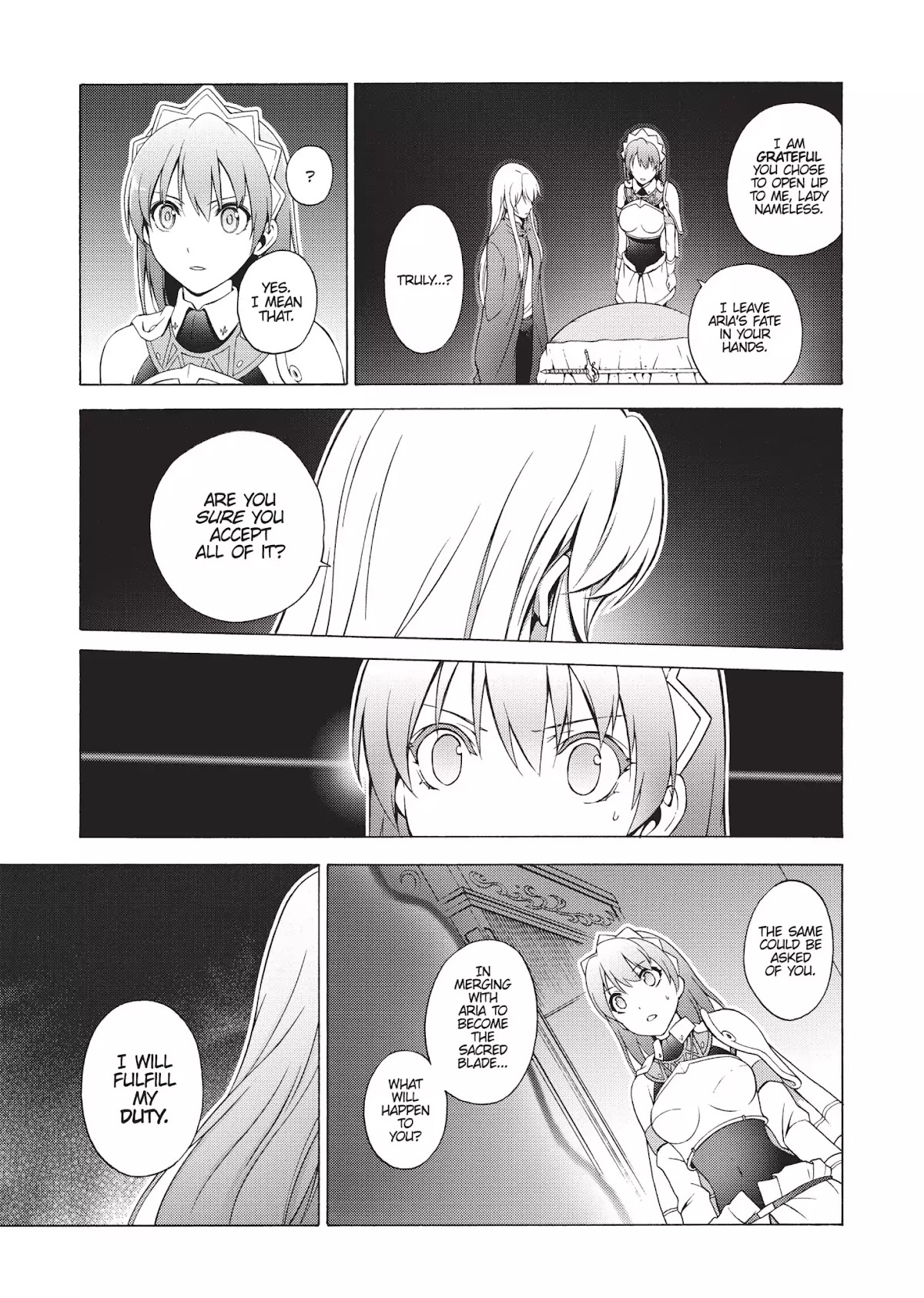 Seiken no Katanakaji Chapter 47 page 17 - Chapter 47: Sacred Sword (Part 1)