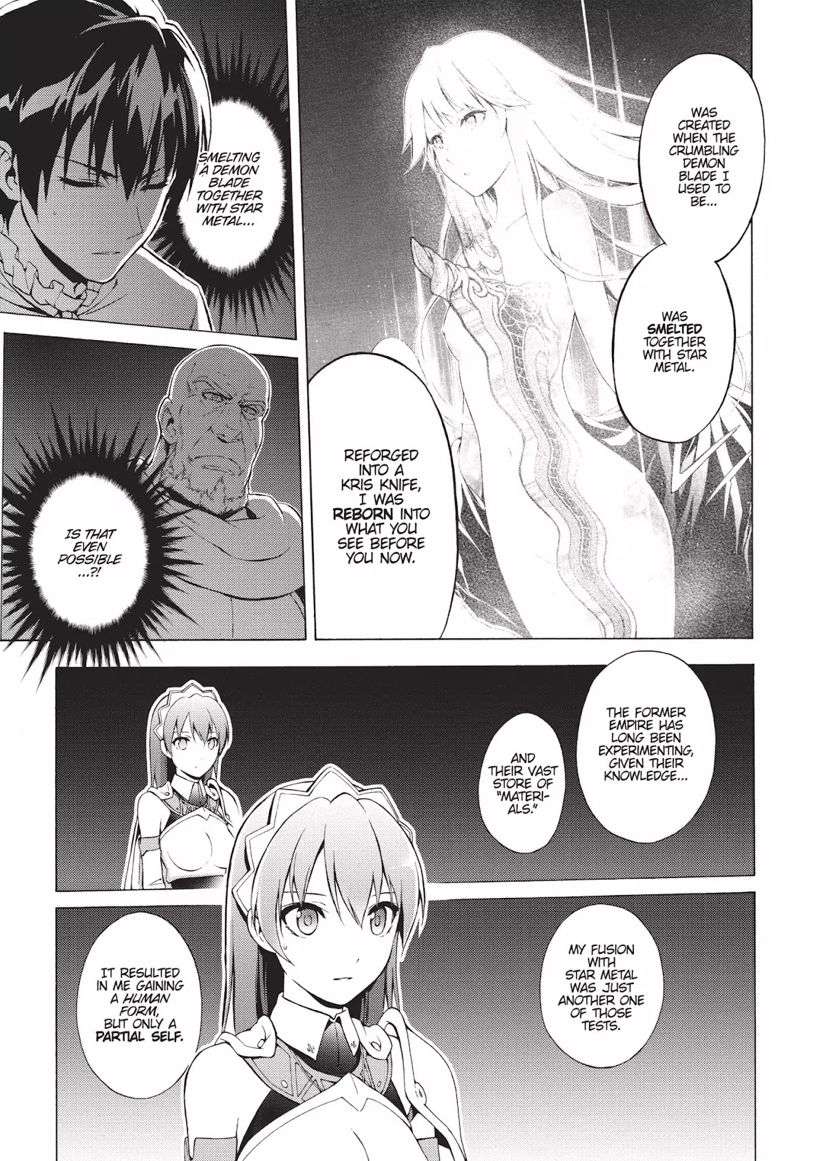 Seiken no Katanakaji Chapter 47 page 3 - Chapter 47: Sacred Sword (Part 1)