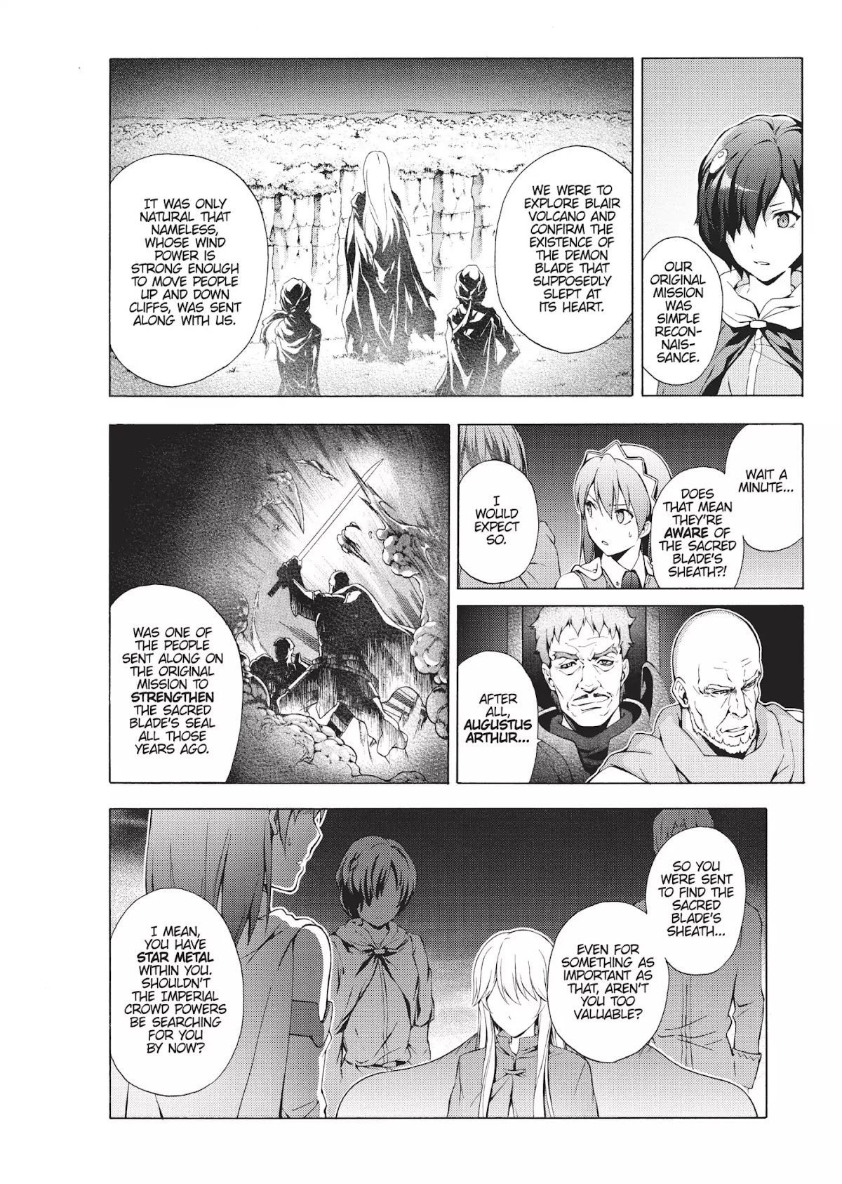 Seiken no Katanakaji Chapter 47 page 6 - Chapter 47: Sacred Sword (Part 1)