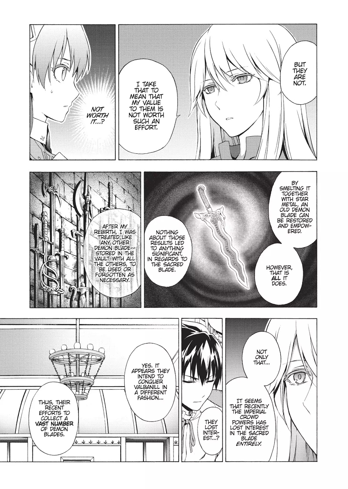 Seiken no Katanakaji Chapter 47 page 7 - Chapter 47: Sacred Sword (Part 1)
