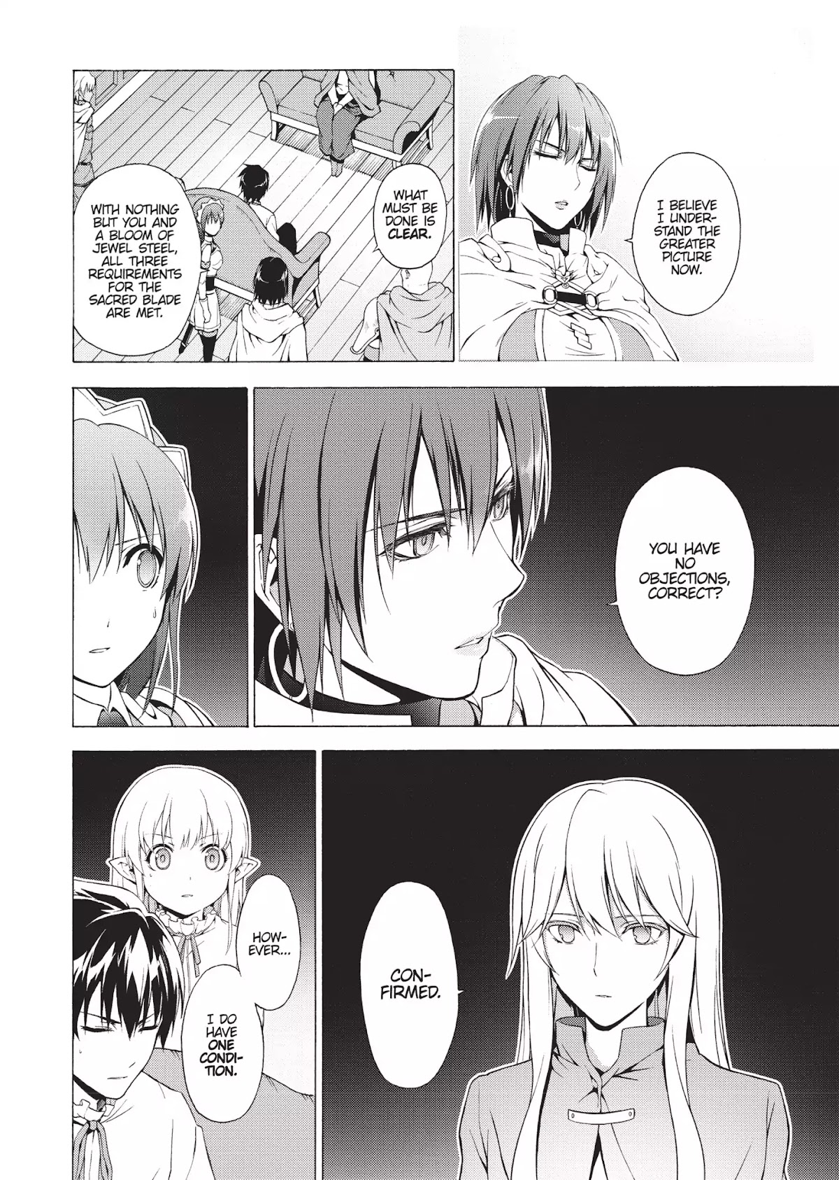 Seiken no Katanakaji Chapter 47 page 8 - Chapter 47: Sacred Sword (Part 1)