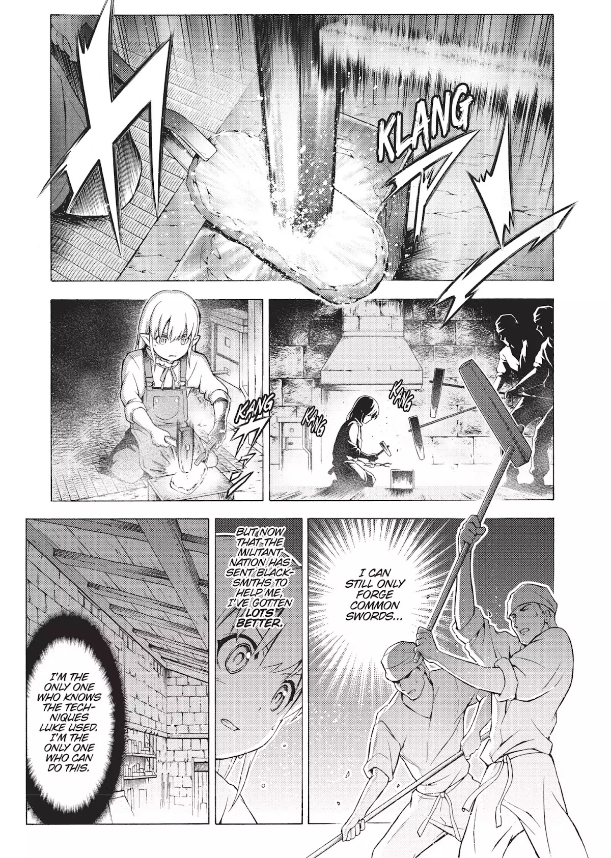 Seiken no Katanakaji Chapter 48 page 1 - Chapter 48: Sacred Sword (Part 2)
