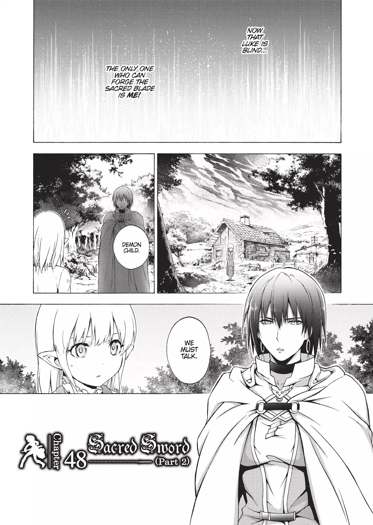Seiken no Katanakaji Chapter 48 page 2 - Chapter 48: Sacred Sword (Part 2)