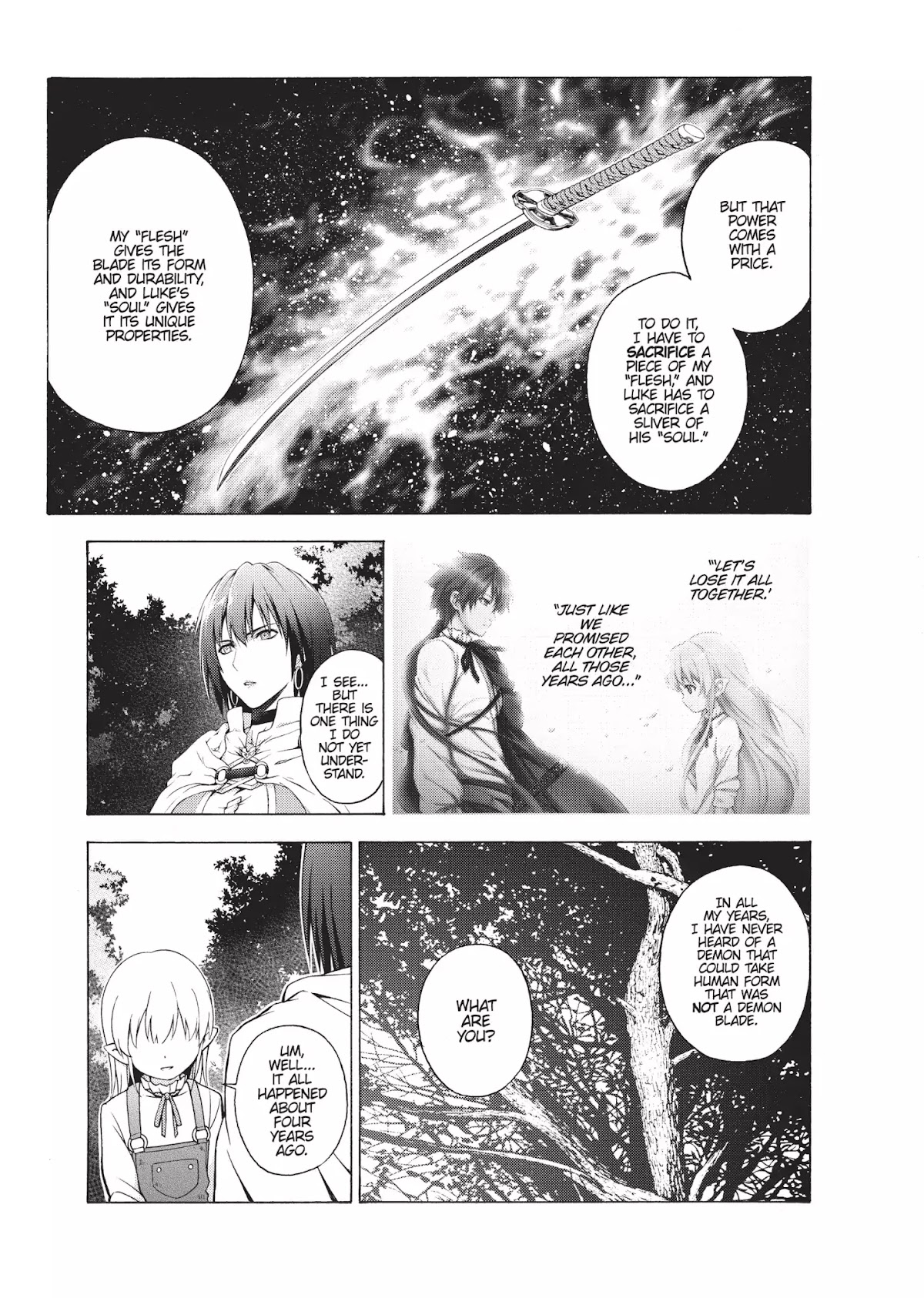 Seiken no Katanakaji Chapter 48 page 5 - Chapter 48: Sacred Sword (Part 2)