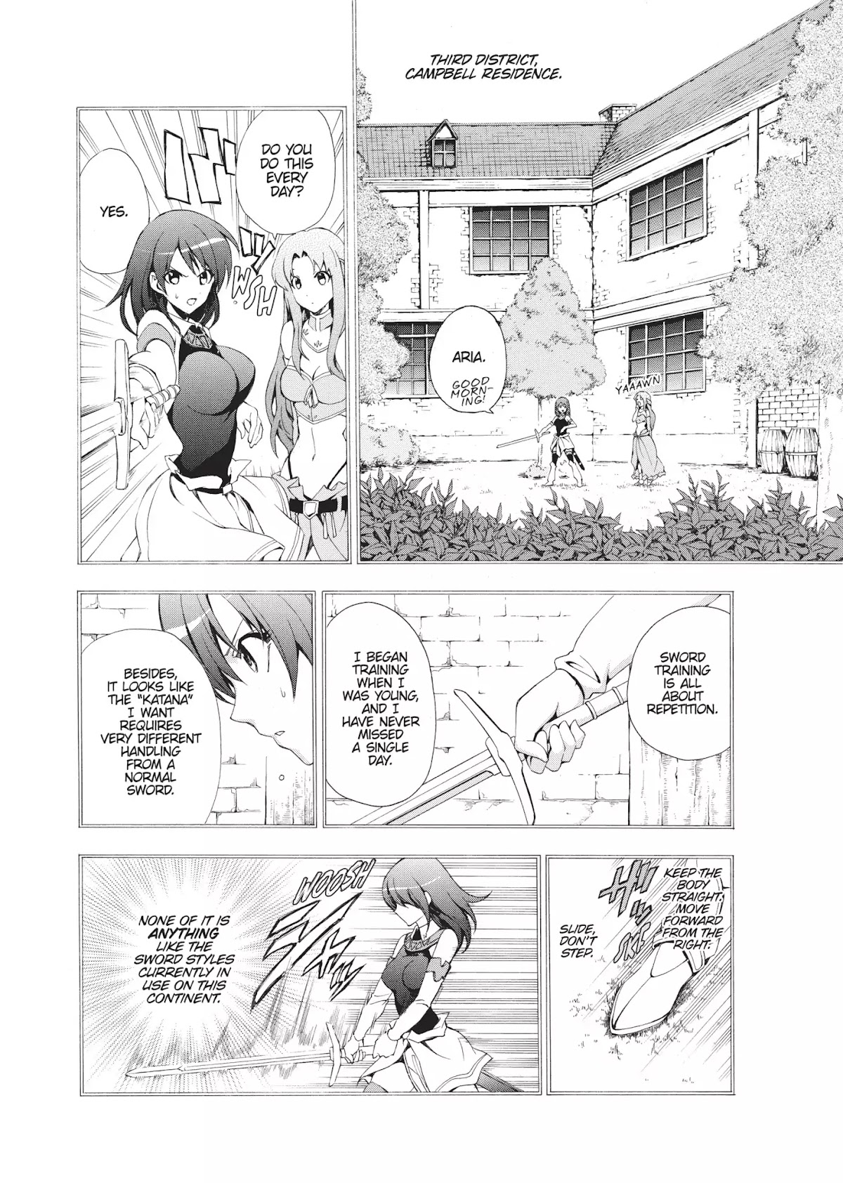 Seiken no Katanakaji Chapter 5 page 11 - Chapter 5: Sword (Part 1)