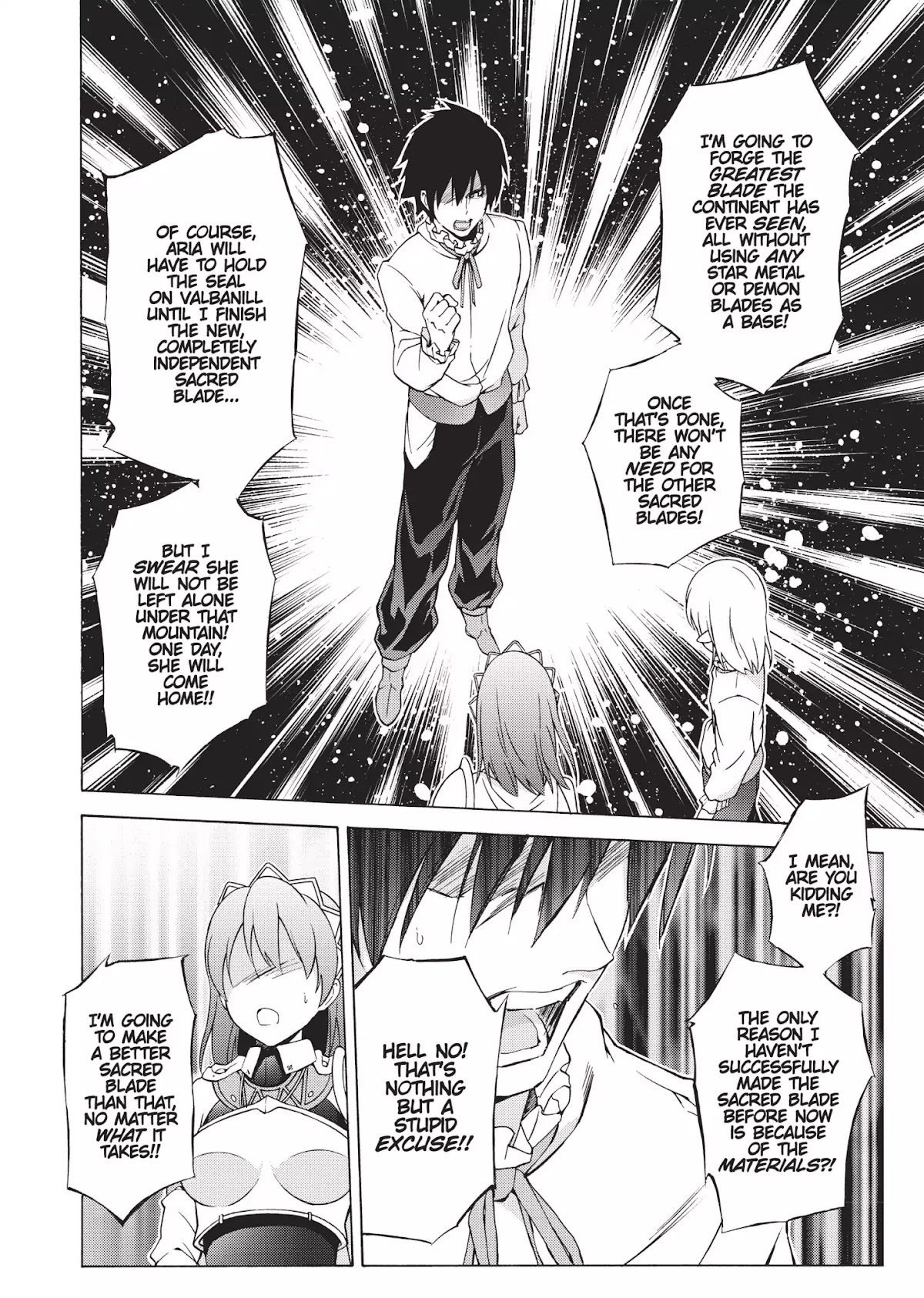 Seiken no Katanakaji Chapter 50 page 12 - Chapter 50: Sacred Blade (Part 4)