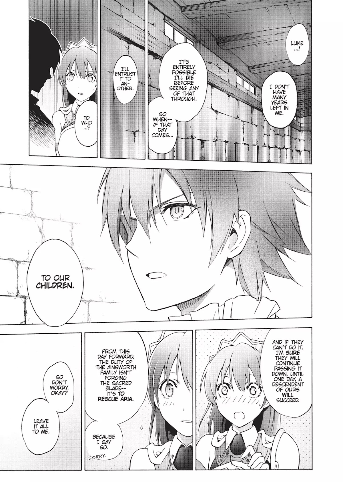 Seiken no Katanakaji Chapter 50 page 13 - Chapter 50: Sacred Blade (Part 4)