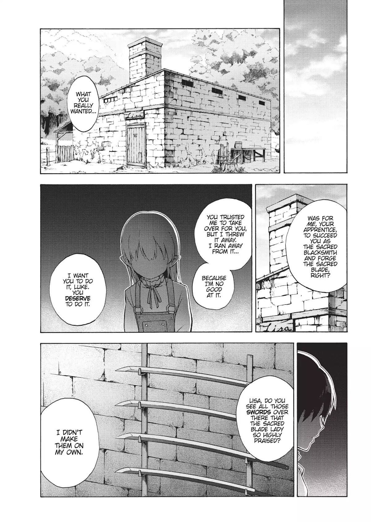 Seiken no Katanakaji Chapter 50 page 4 - Chapter 50: Sacred Blade (Part 4)