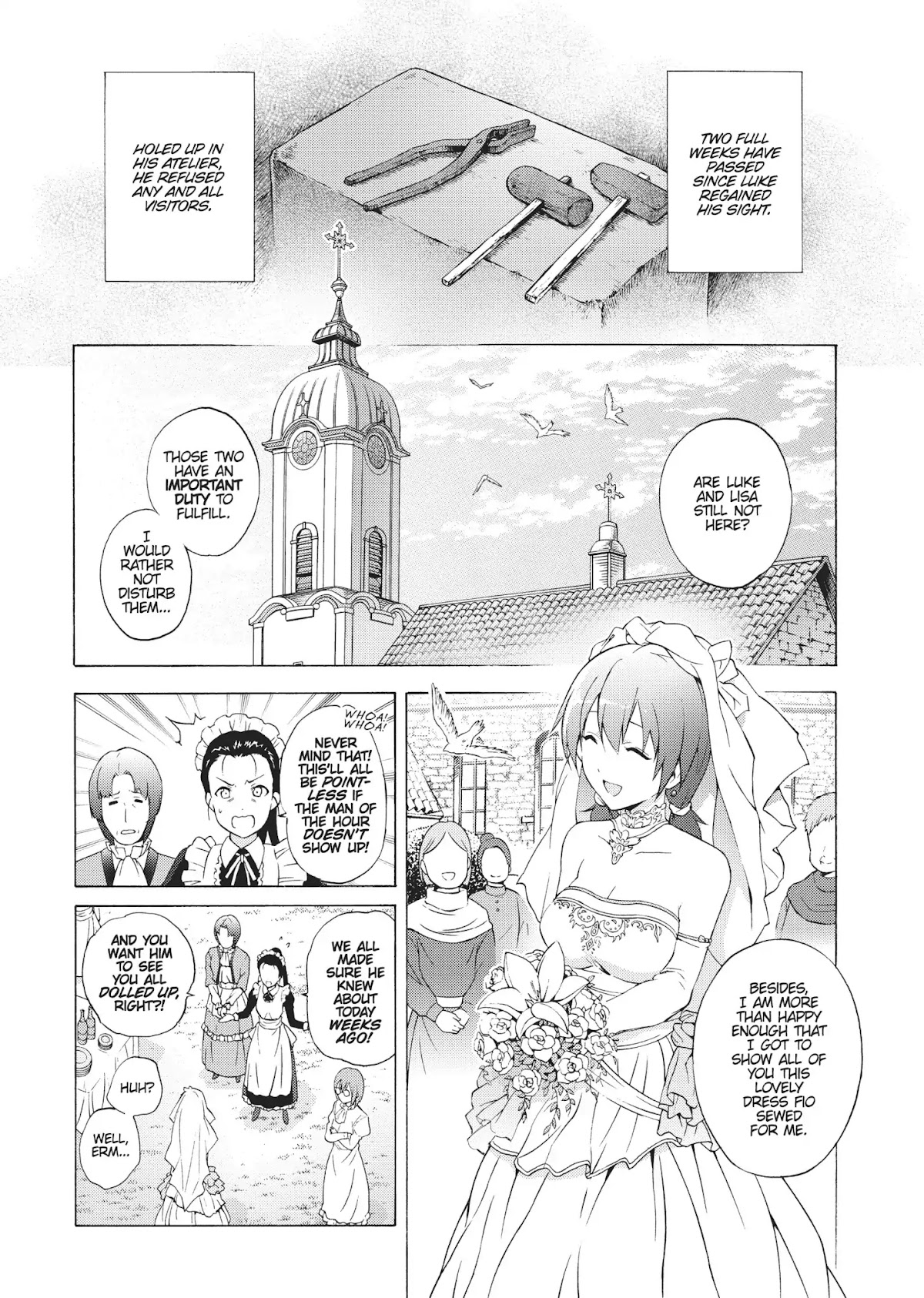 Seiken no Katanakaji Chapter 52 page 1 - Chapter 52: Sacred Blade (Part 6)