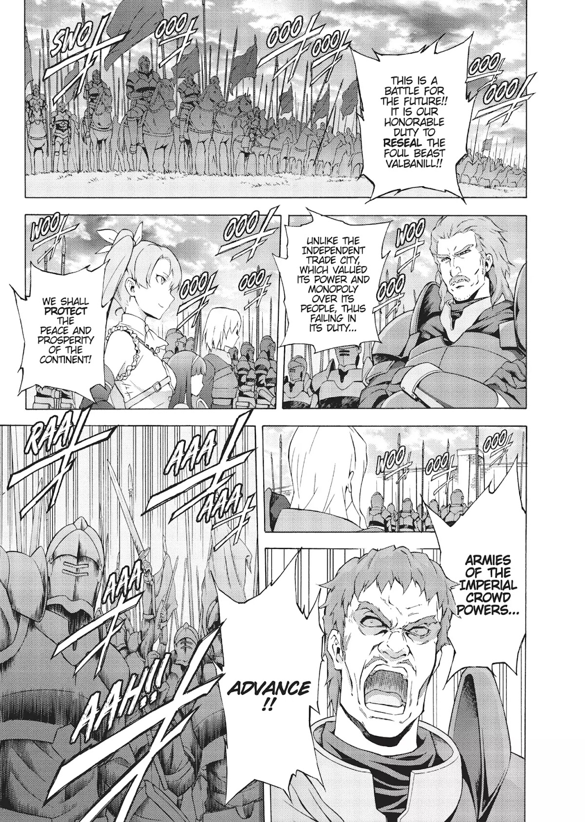 Seiken no Katanakaji Chapter 54 page 1 - Chapter 54: Valbanill (Part 2)