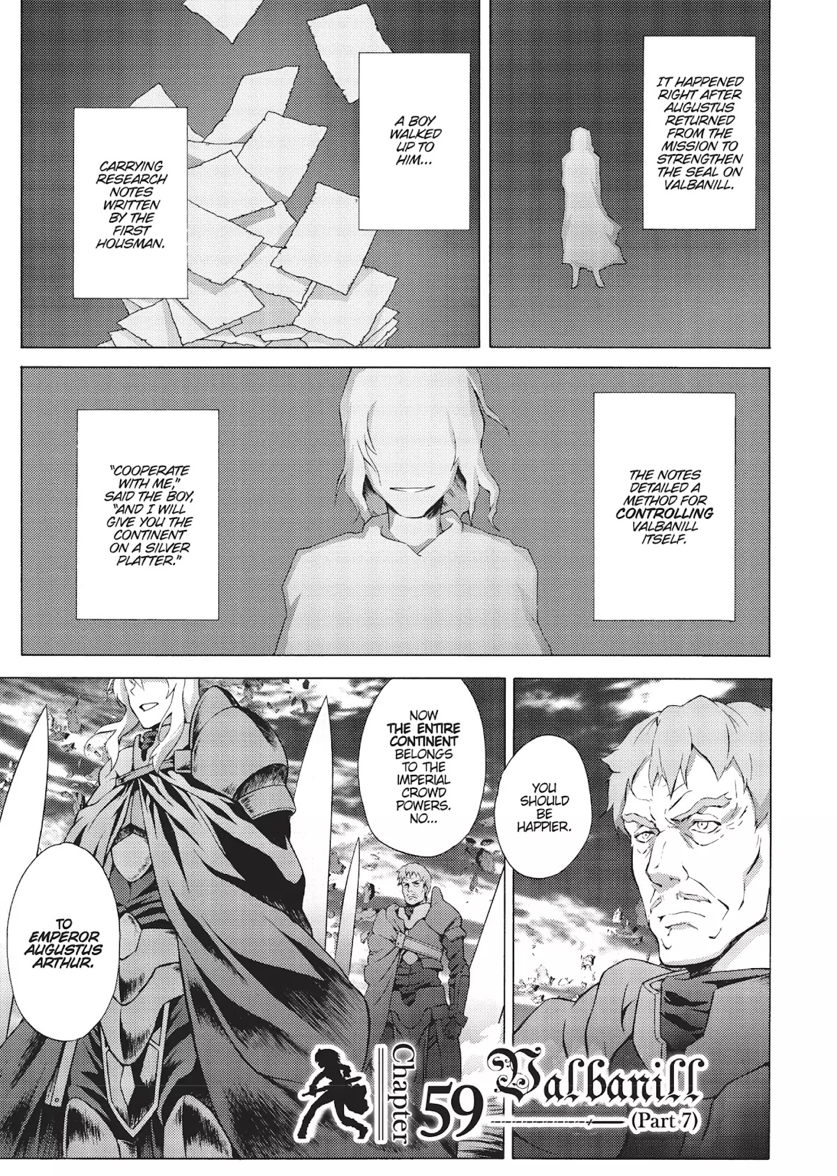 Seiken no Katanakaji Chapter 59 page 1 - Chapter 59: Valbanill (Part 7)