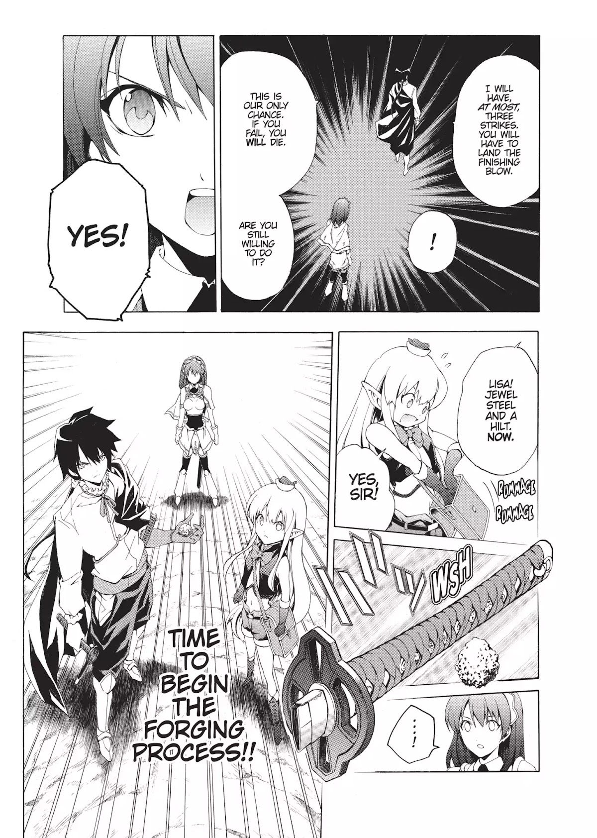Seiken no Katanakaji Chapter 6 page 15 - Chapter 6: Sword (Part 2)