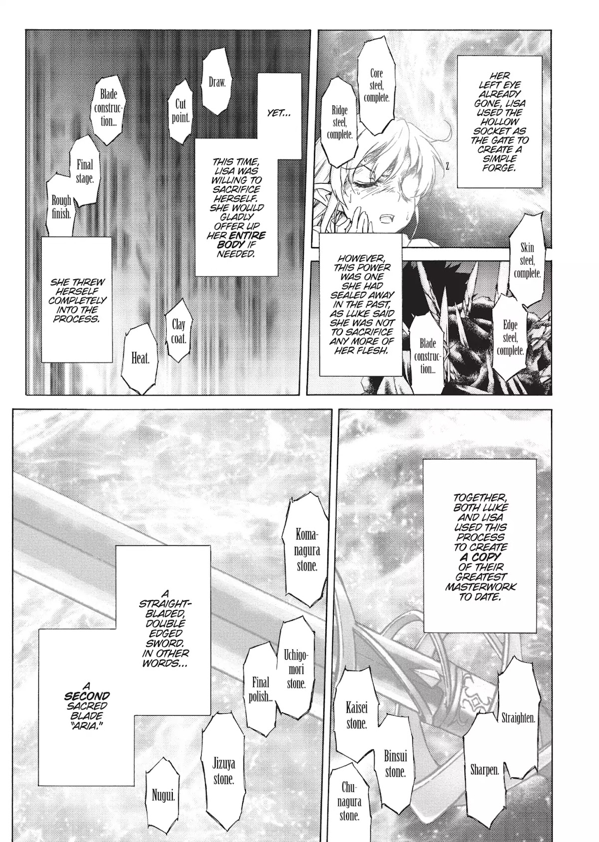 Seiken no Katanakaji Chapter 61 page 10 - Vol.10 Final Chapter: The Sacred Knight [END]