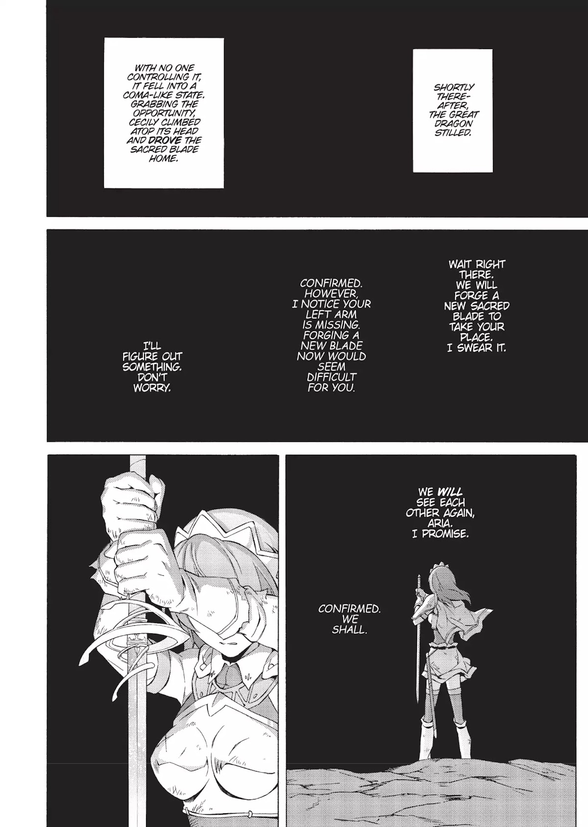 Seiken no Katanakaji Chapter 61 page 18 - Vol.10 Final Chapter: The Sacred Knight [END]