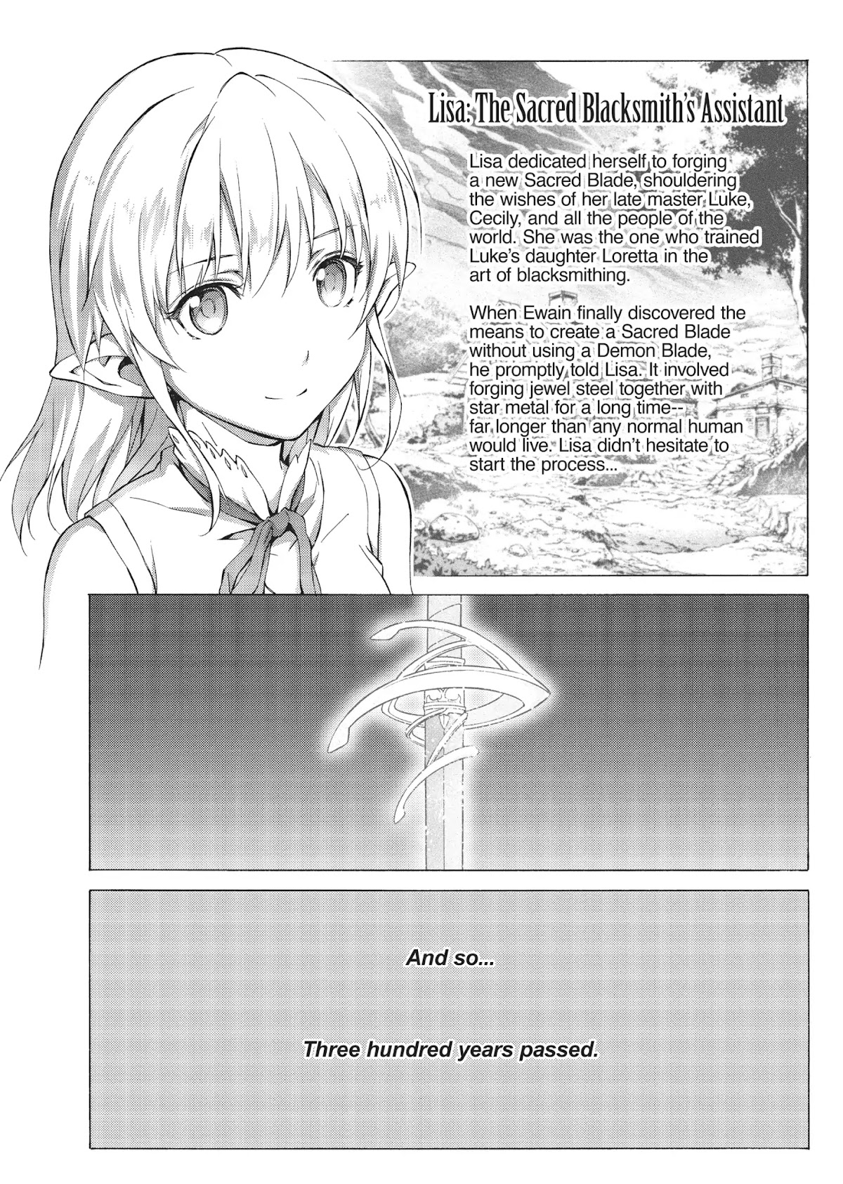 Seiken no Katanakaji Chapter 61 page 25 - Vol.10 Final Chapter: The Sacred Knight [END]