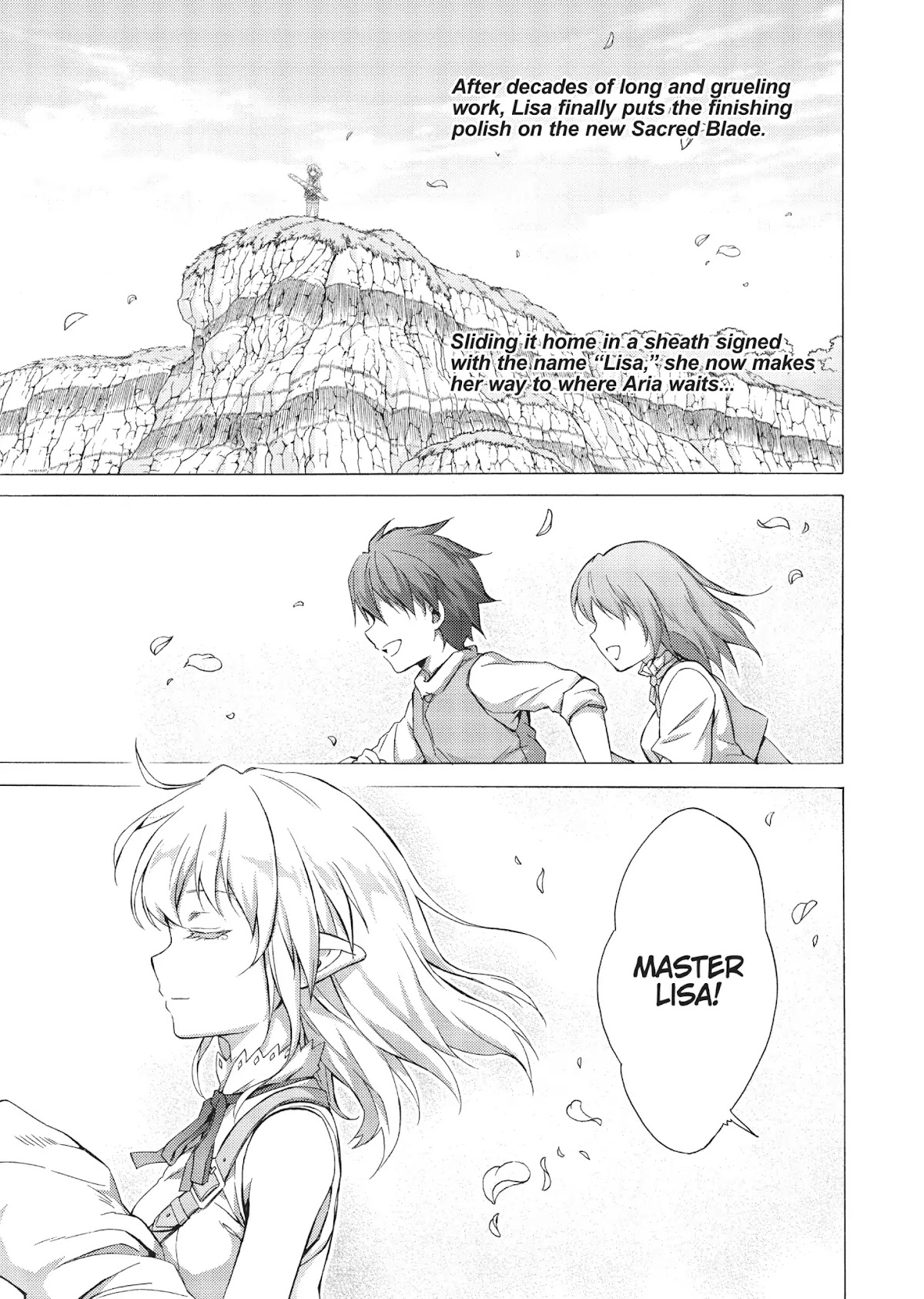 Seiken no Katanakaji Chapter 61 page 26 - Vol.10 Final Chapter: The Sacred Knight [END]