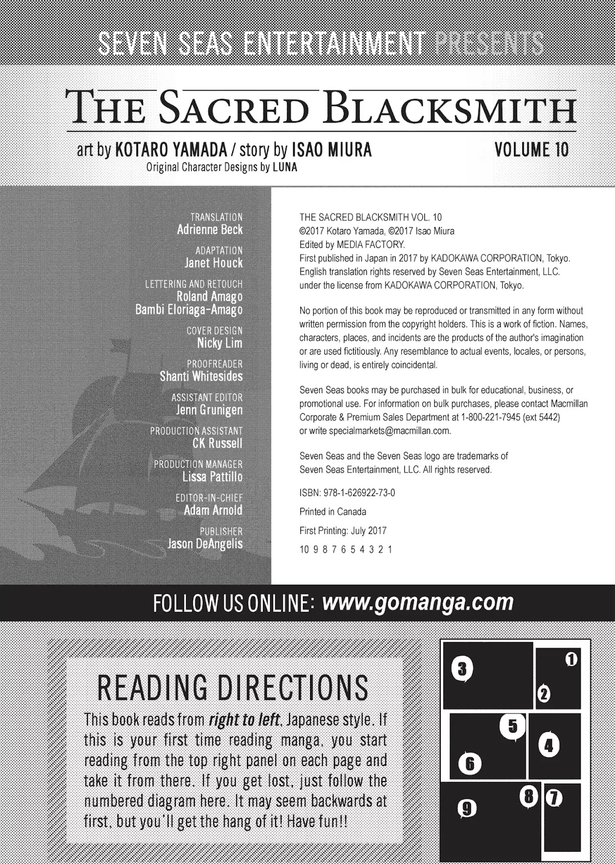 Seiken no Katanakaji Chapter 61 page 34 - Vol.10 Final Chapter: The Sacred Knight [END]