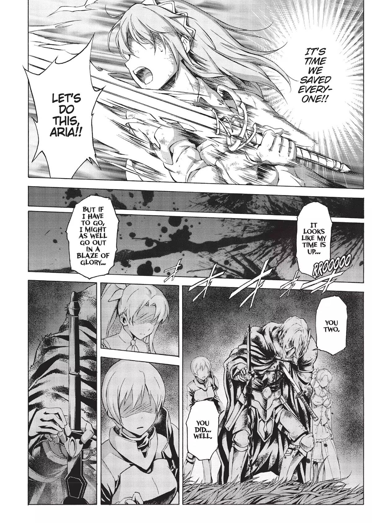 Seiken no Katanakaji Chapter 61 page 4 - Vol.10 Final Chapter: The Sacred Knight [END]