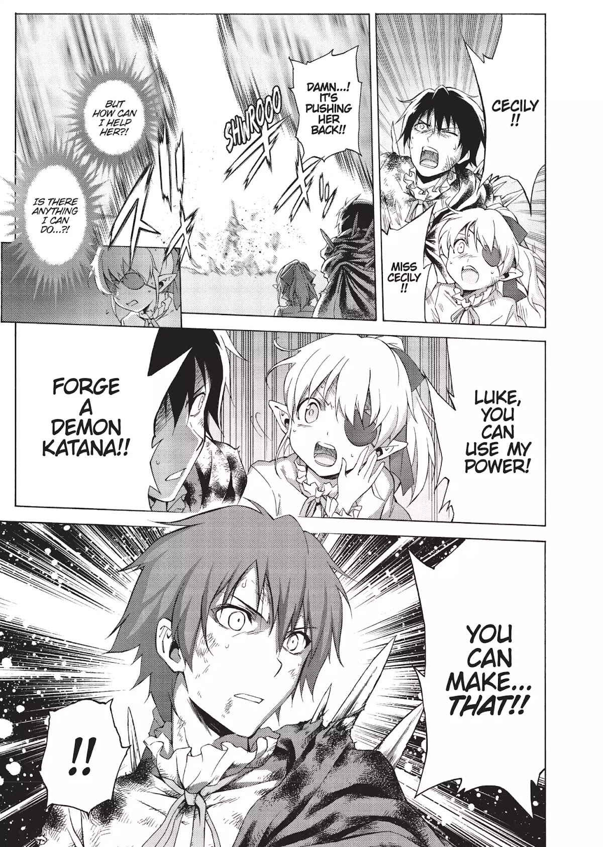 Seiken no Katanakaji Chapter 61 page 8 - Vol.10 Final Chapter: The Sacred Knight [END]