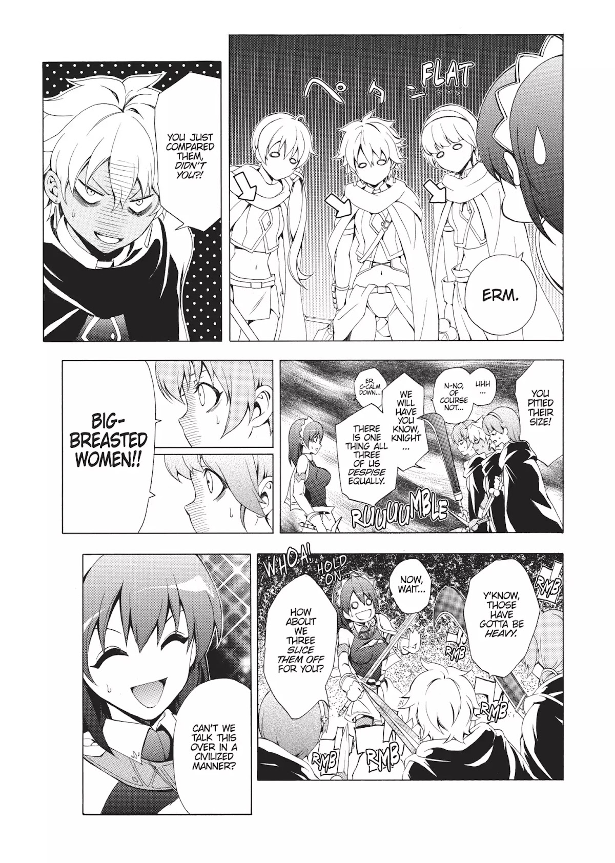 Seiken no Katanakaji Chapter 8 page 21 - Chapter 8: Princess (Part 1)