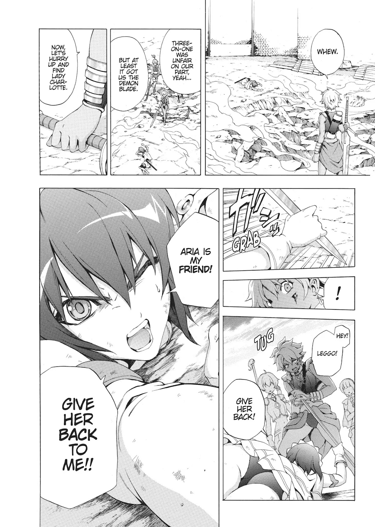 Seiken no Katanakaji Chapter 8 page 30 - Chapter 8: Princess (Part 1)