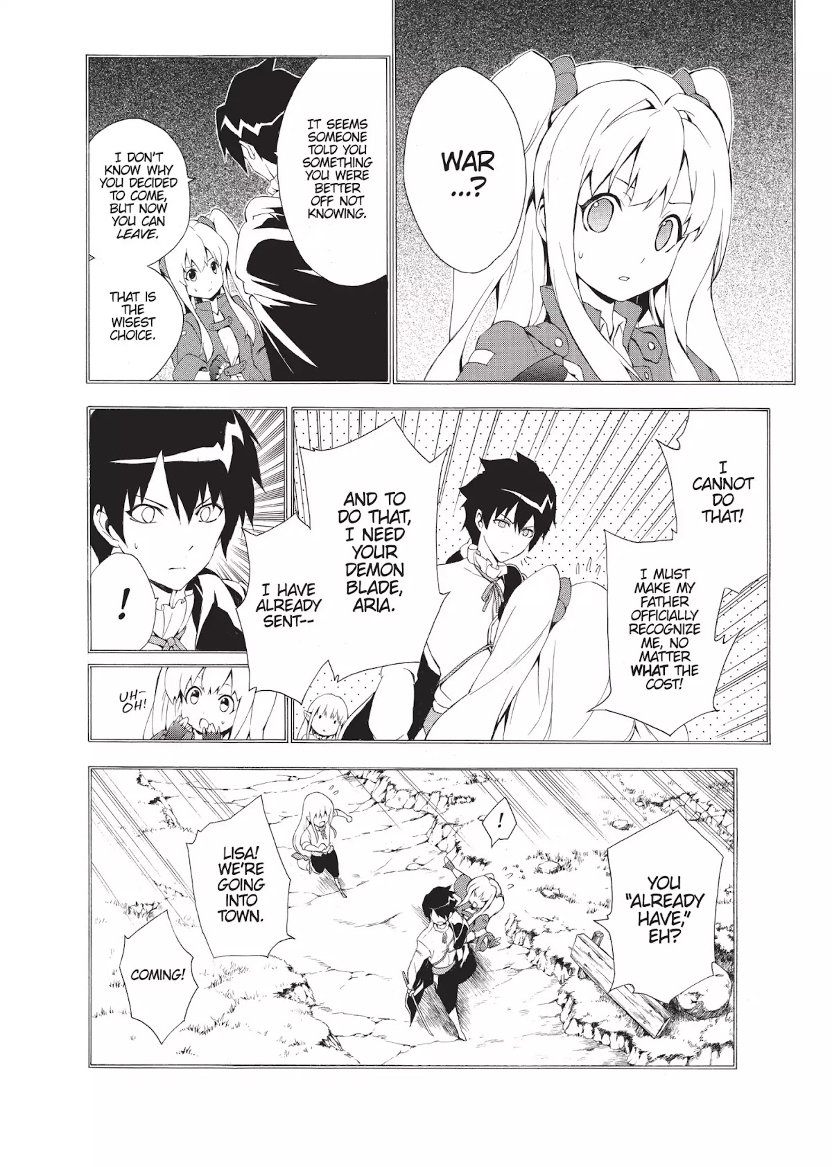 Seiken no Katanakaji Chapter 9 page 12 - Chapter 9: Princess (Part 2)