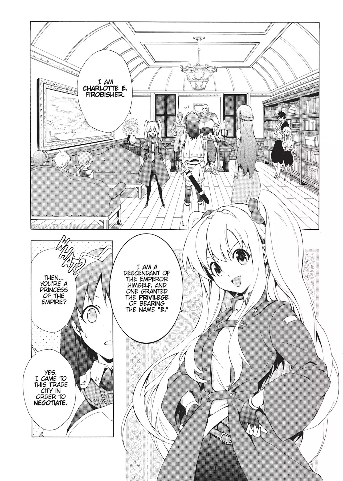 Seiken no Katanakaji Chapter 9 page 21 - Chapter 9: Princess (Part 2)