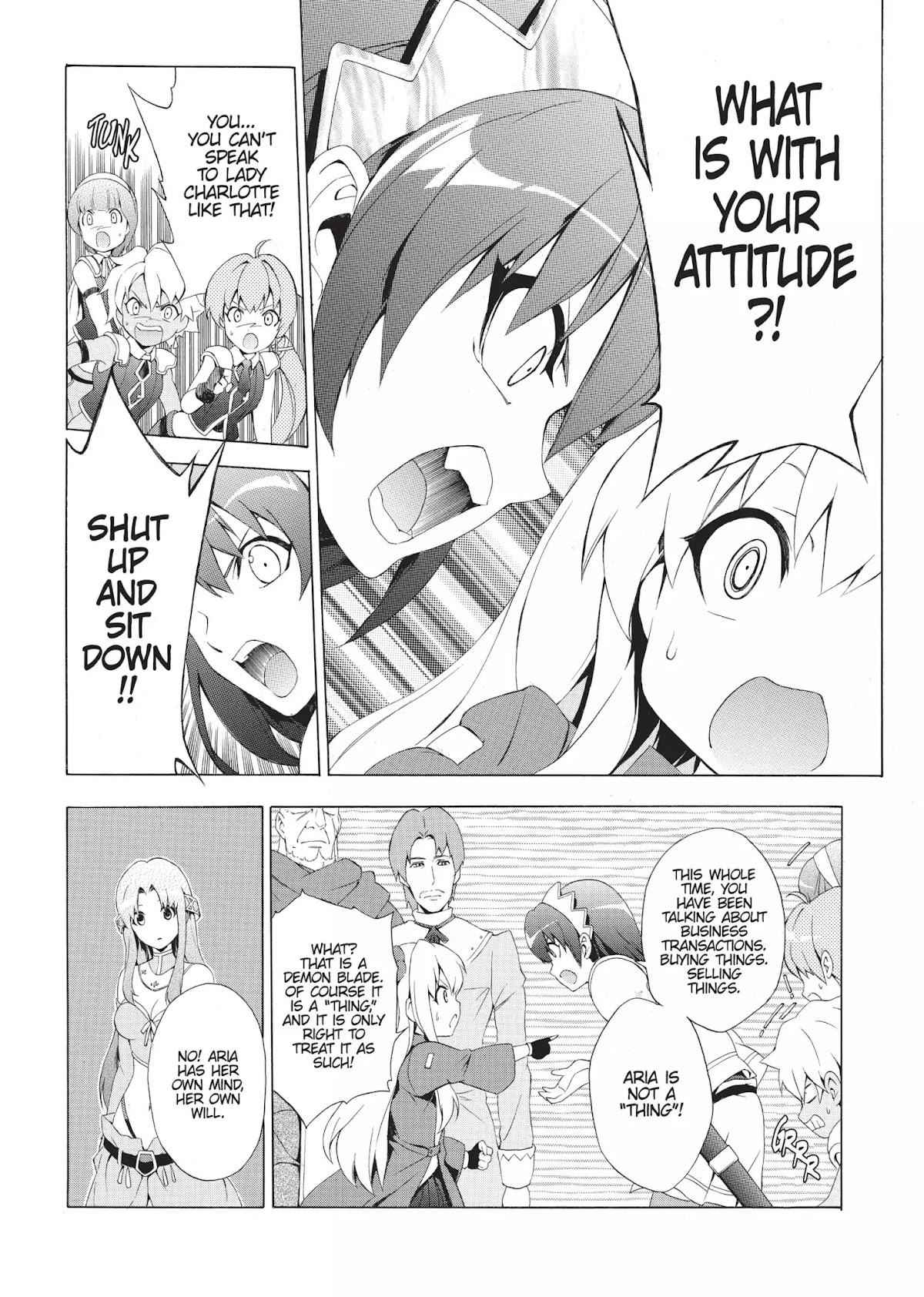 Seiken no Katanakaji Chapter 9 page 23 - Chapter 9: Princess (Part 2)