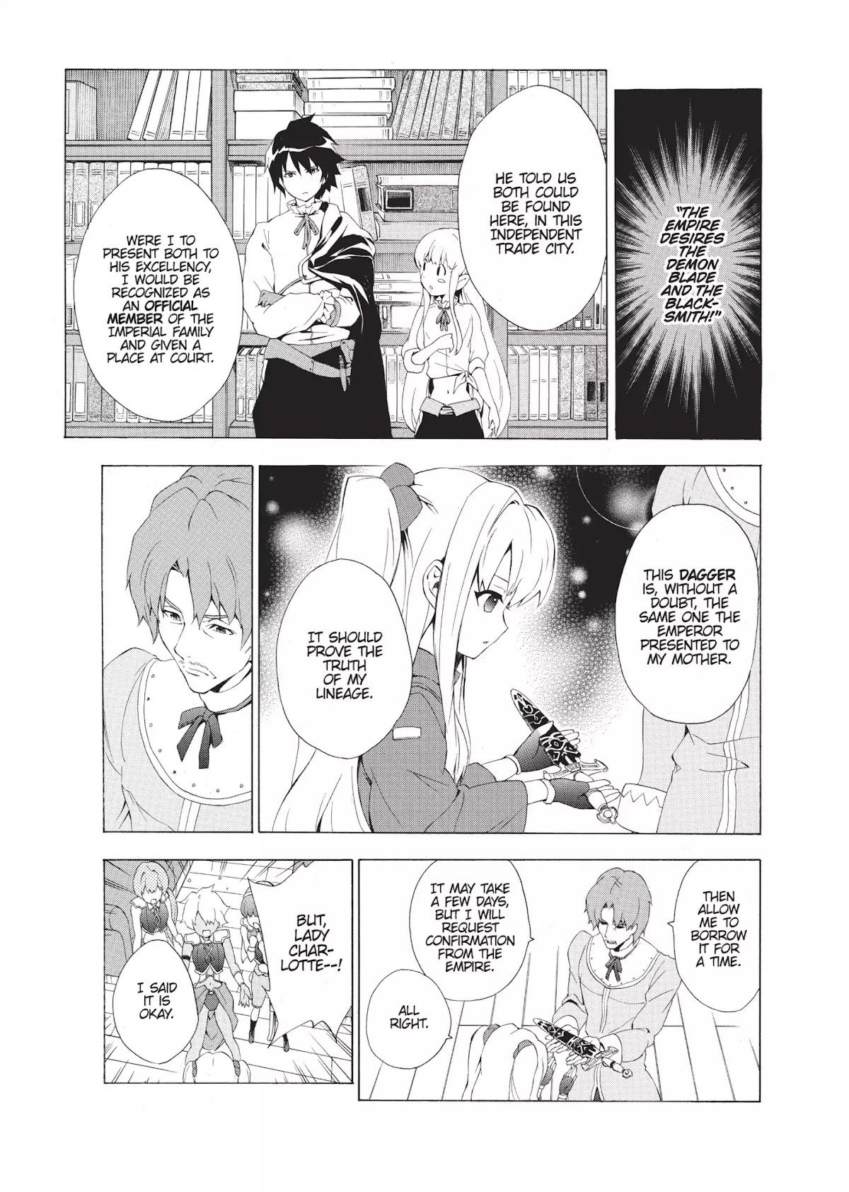 Seiken no Katanakaji Chapter 9 page 28 - Chapter 9: Princess (Part 2)