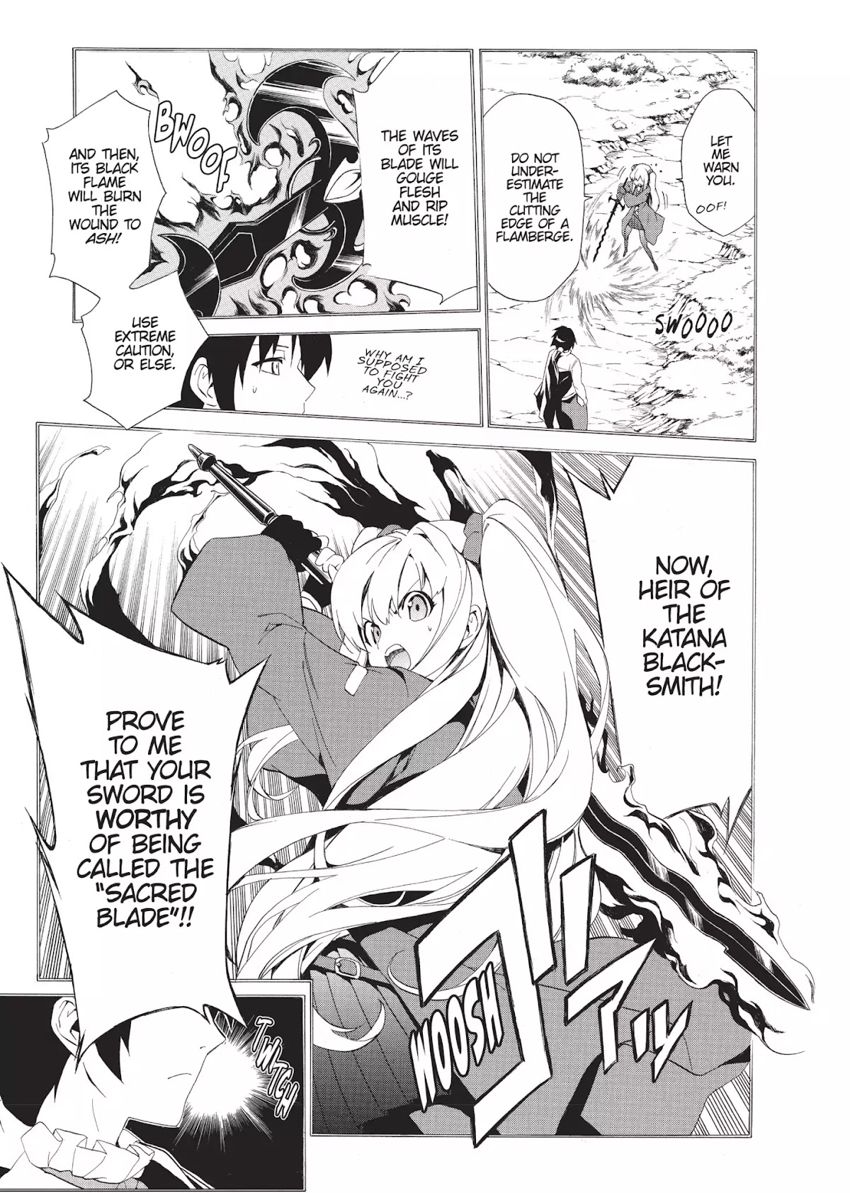Seiken no Katanakaji Chapter 9 page 5 - Chapter 9: Princess (Part 2)