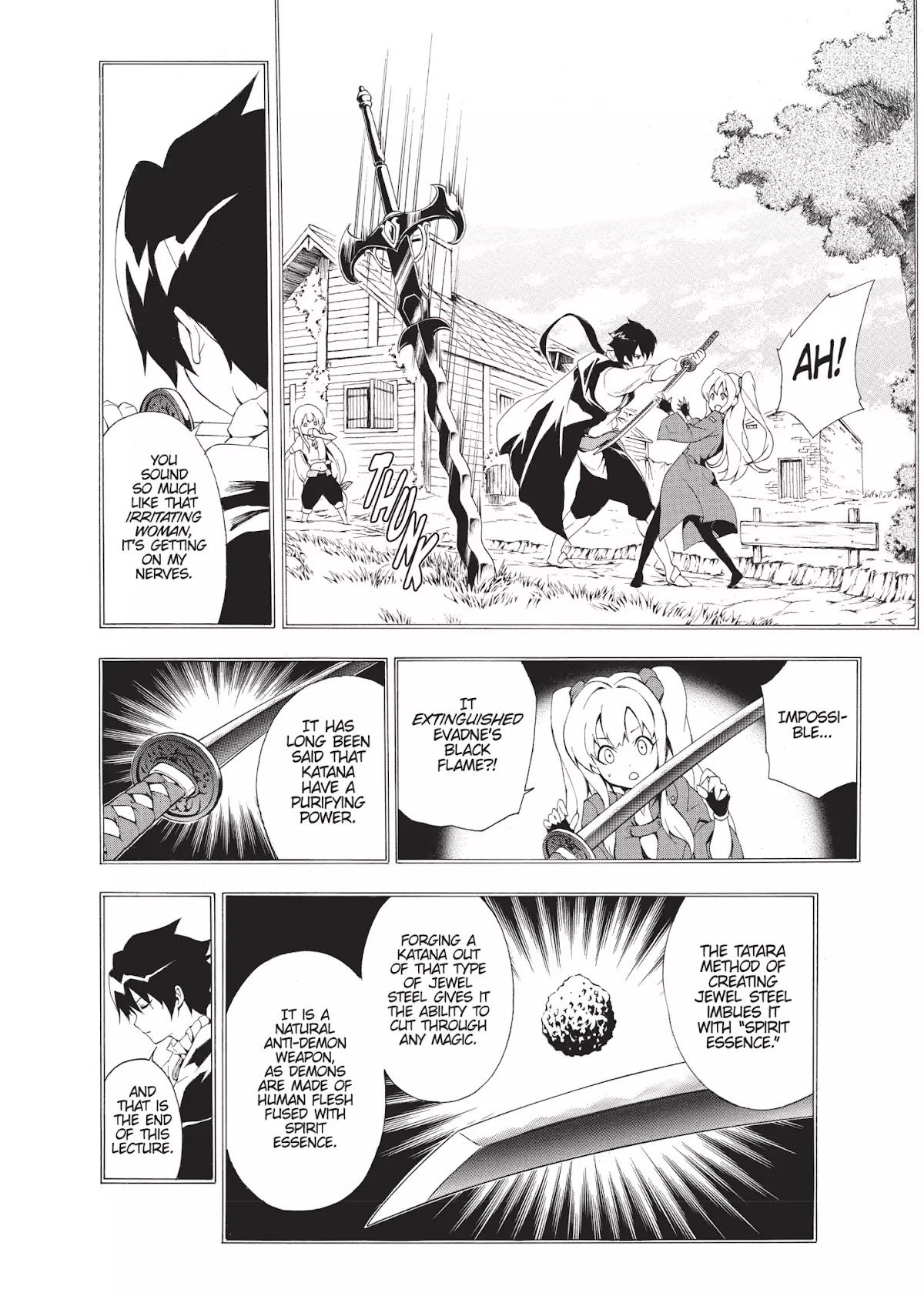 Seiken no Katanakaji Chapter 9 page 8 - Chapter 9: Princess (Part 2)