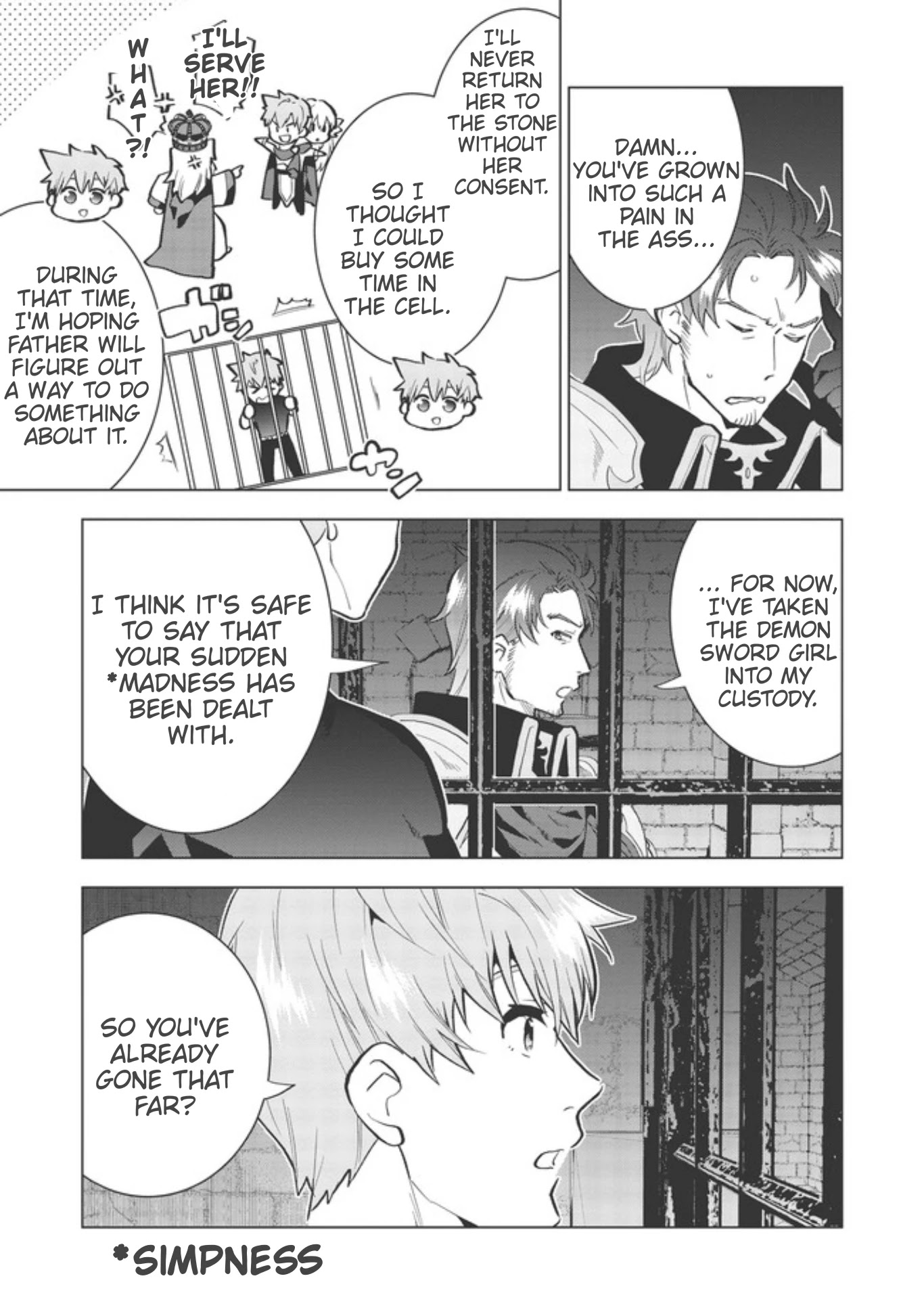 Seikenshi-sama no Maken-chan Chapter 1.2 page 6 - Chapter 1.2