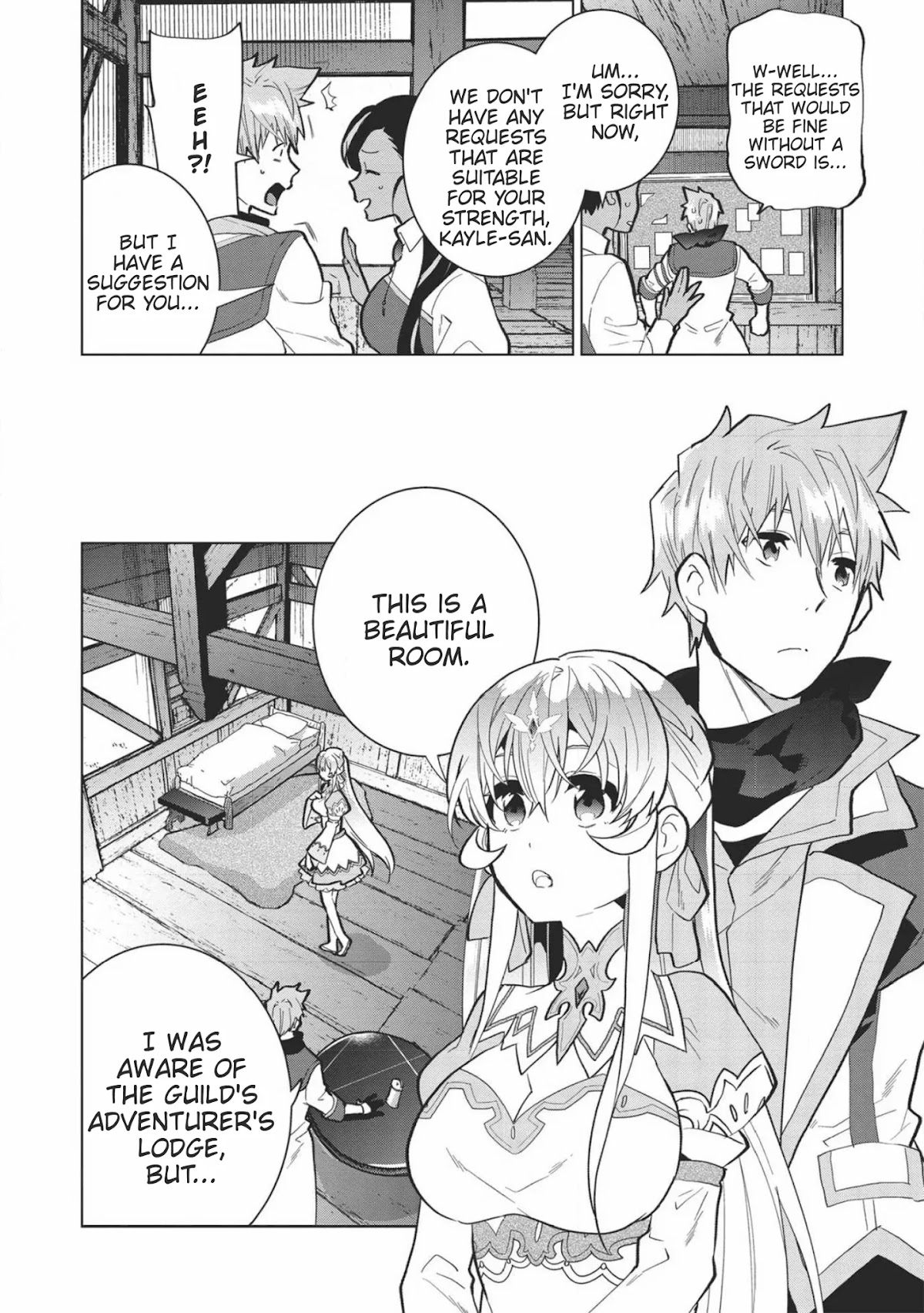 Seikenshi-sama no Maken-chan Chapter 3 page 12 - Chapter 3